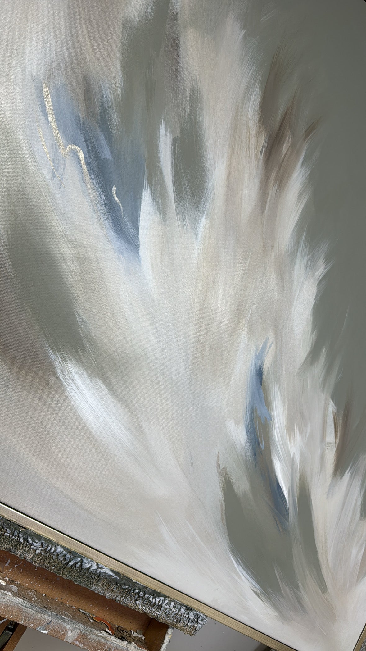 "Pistachio ll" Original artwork on canvas 100x120cm