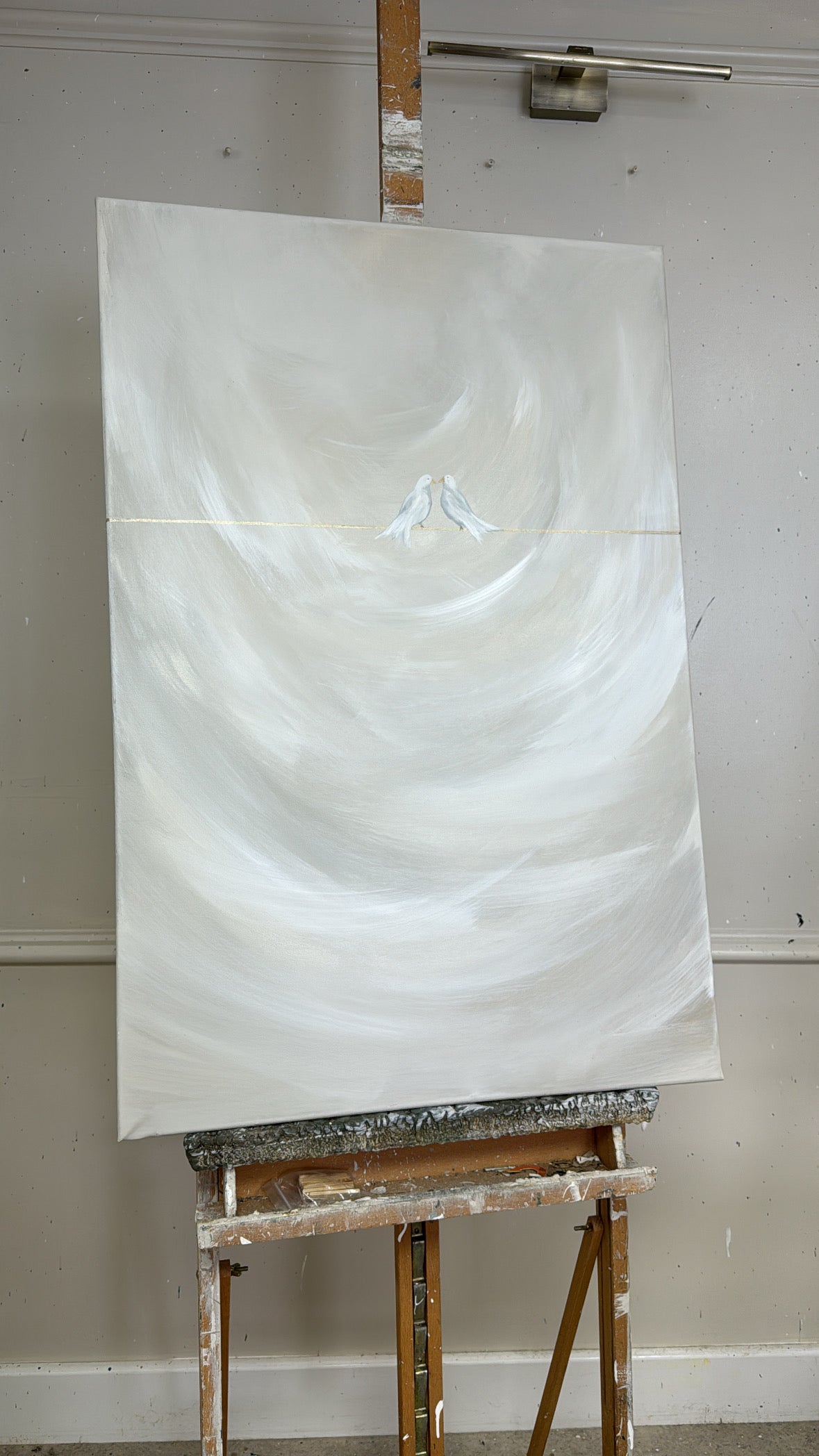 'Dove Song' Original artwork on canvas 61x91cm