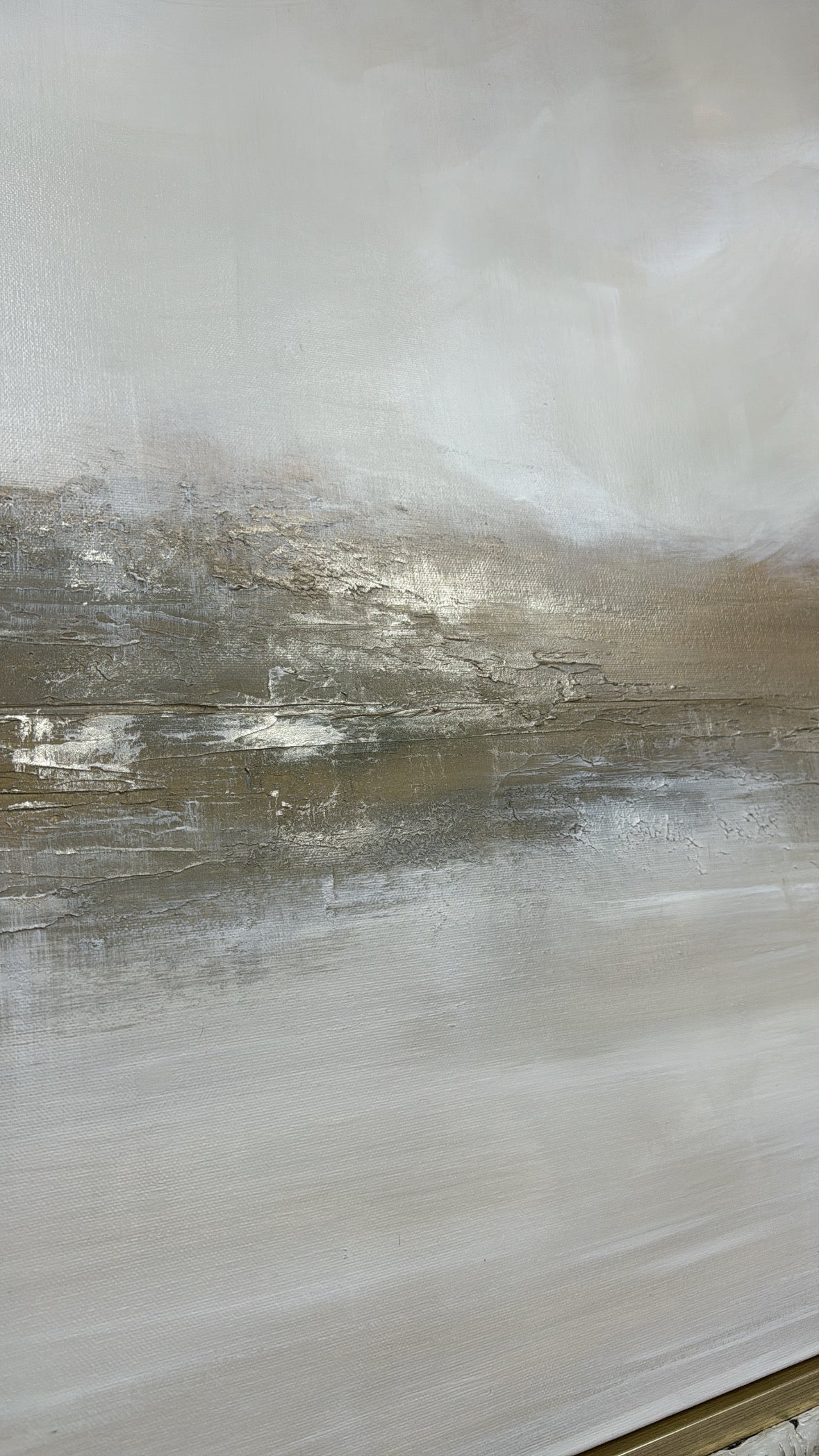 “Aurora (Kharki) " Original Artwork On Canvas 100x120cm