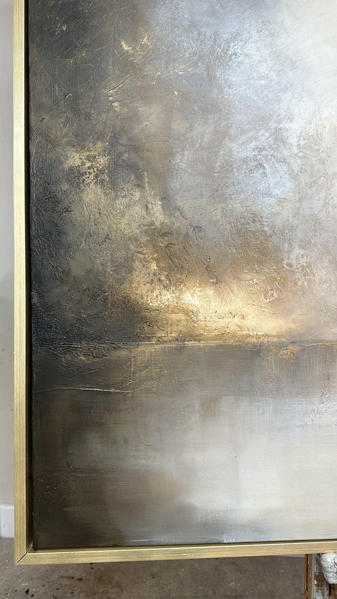 “Even In Darkness There Is Light ll" Original Artwork On Canvas 100x120cm