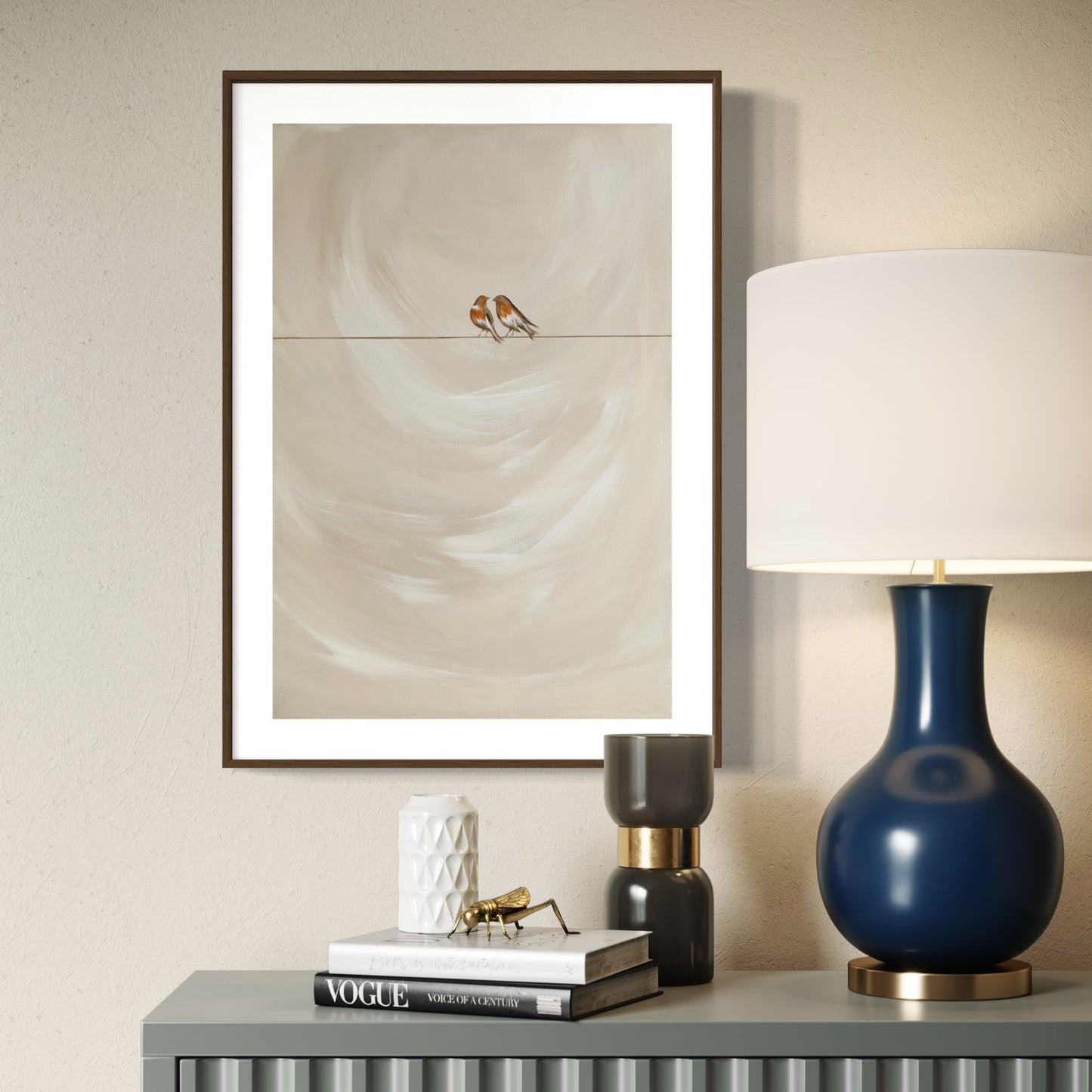 "Robins Appear" Fine Art Print