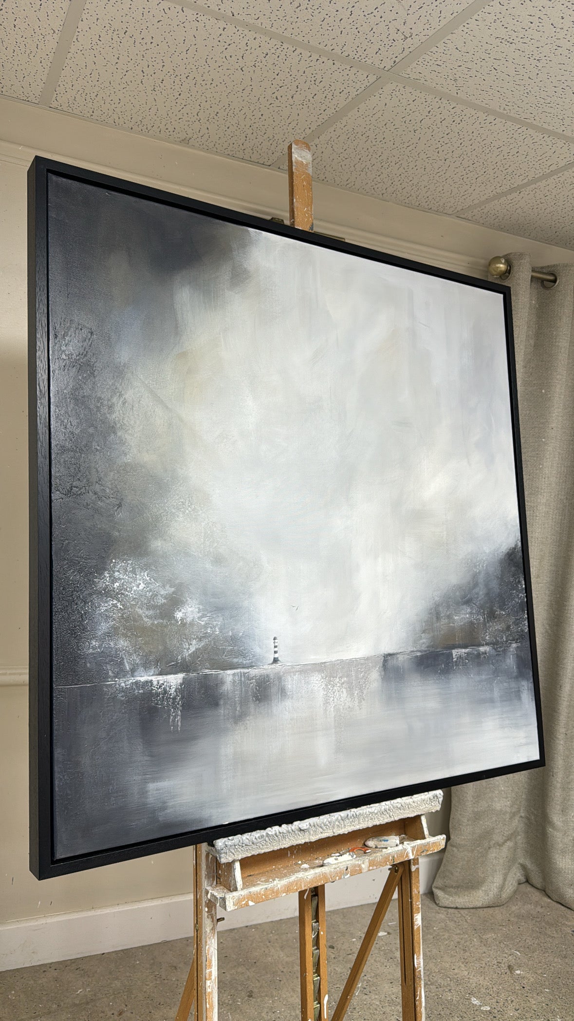 “Guiding Light" Original Artwork On Canvas 100x100cm