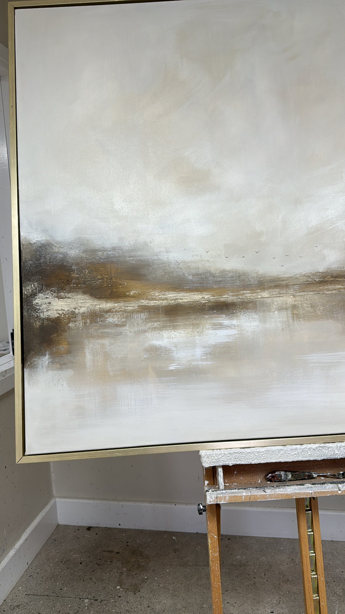“Rising" Original Artwork On Canvas 120x100cm