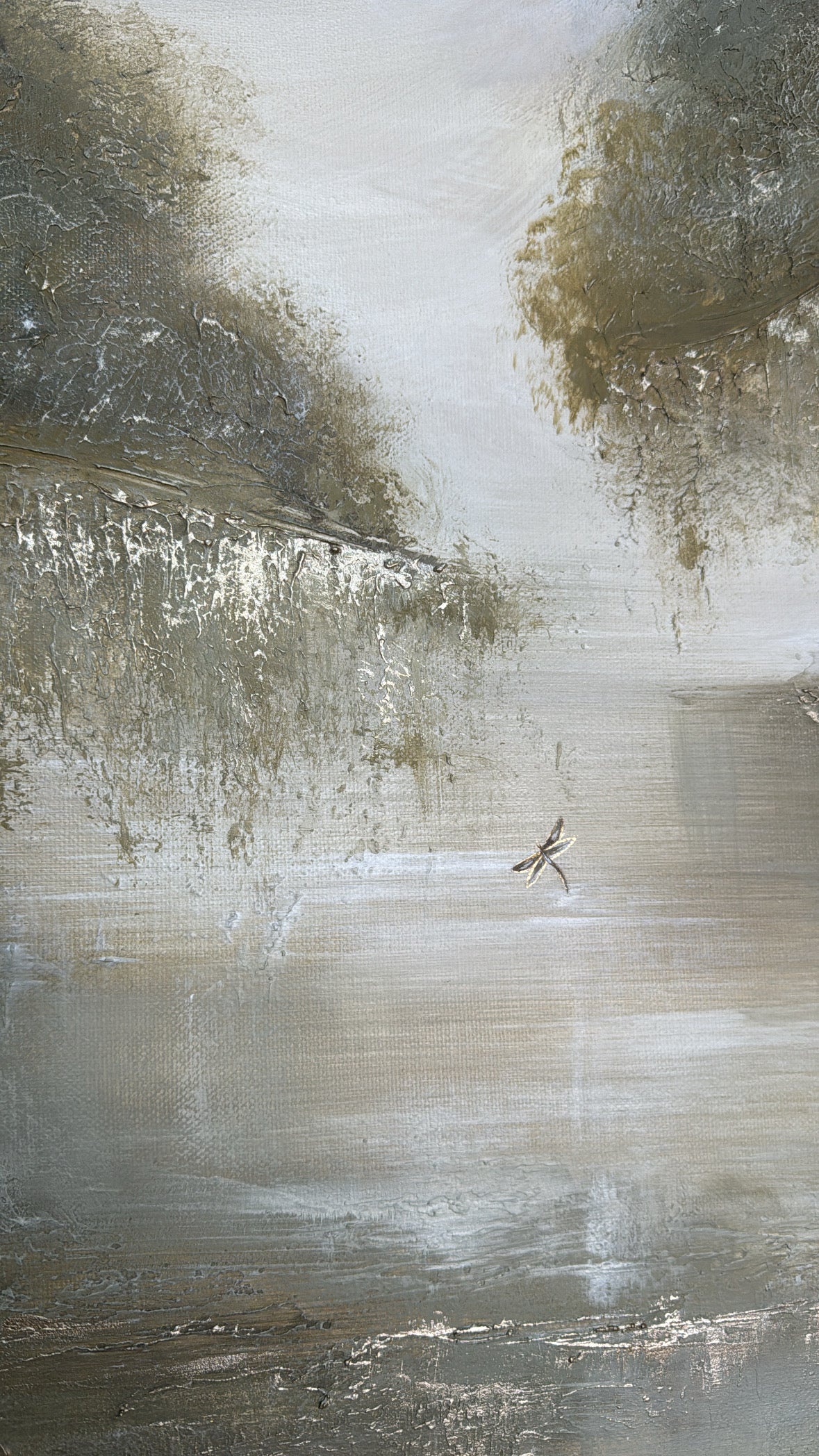 "The Wind In The Willows" Original Artwork On Canvas 100x120cm