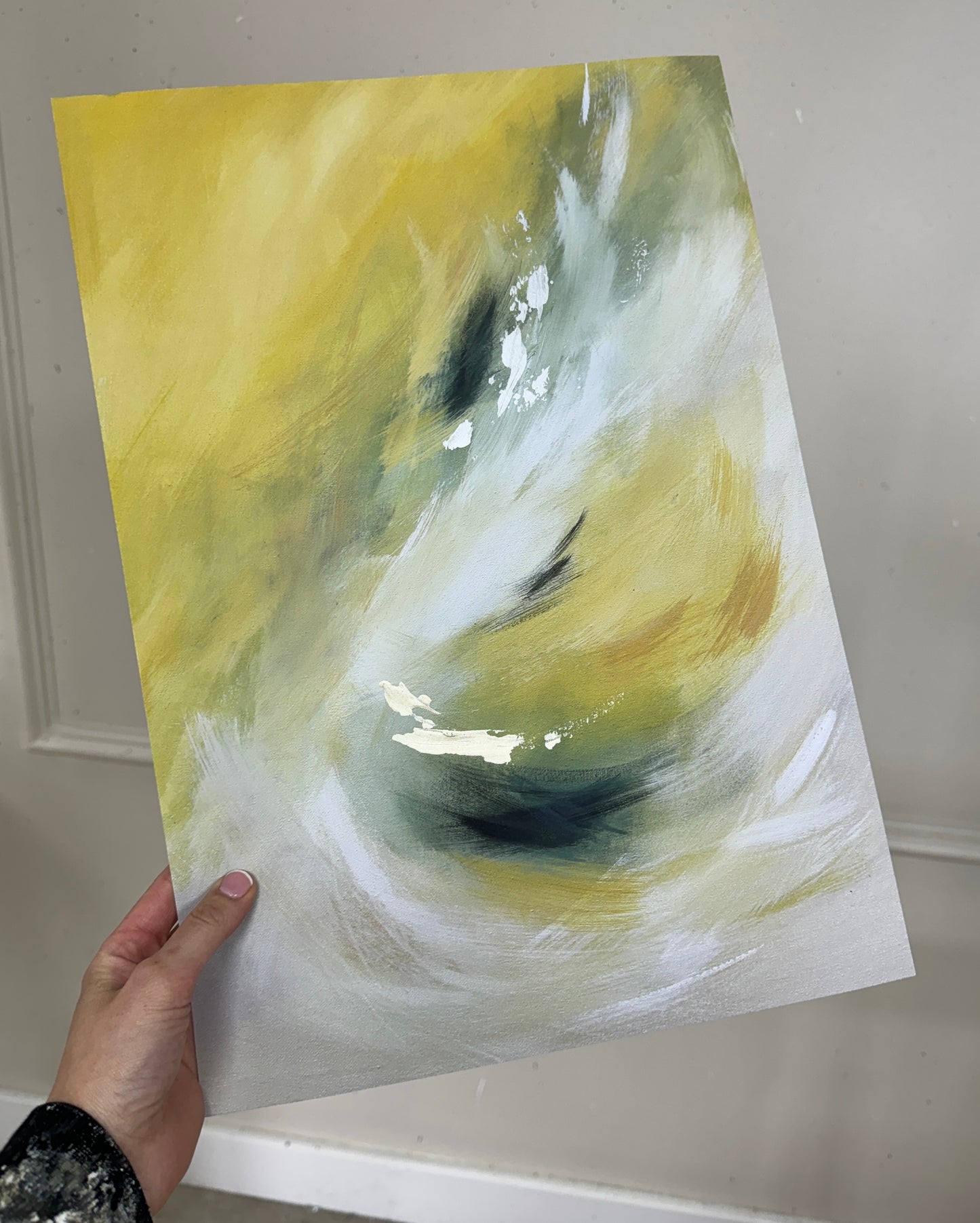 Collection : Meraki | Piece Name : Limoncello lI | Surface : Fine Art Print