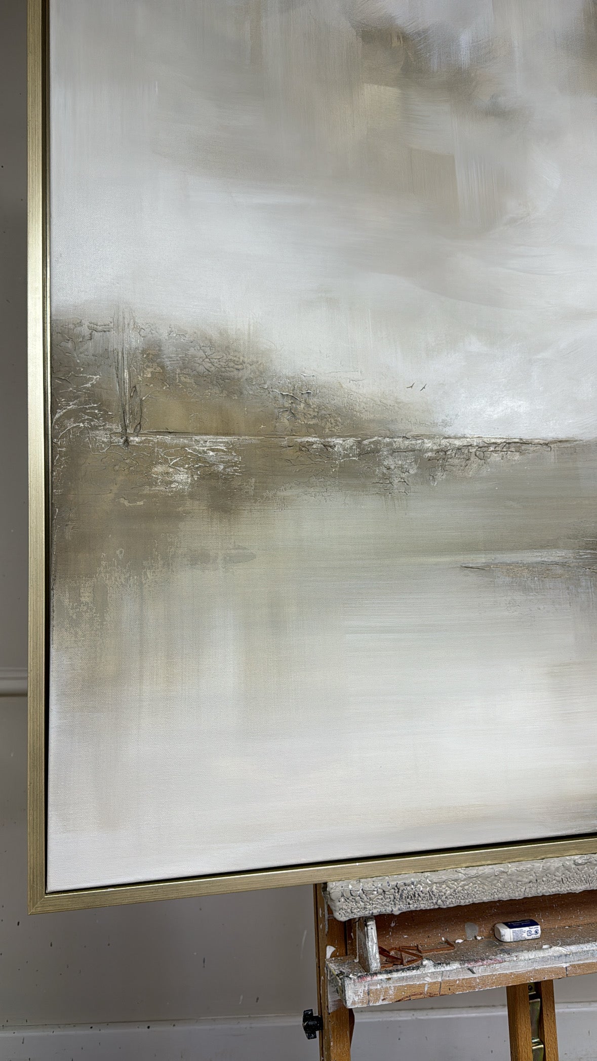 “The Quiet Between" Original Artwork On Canvas 100x100cm