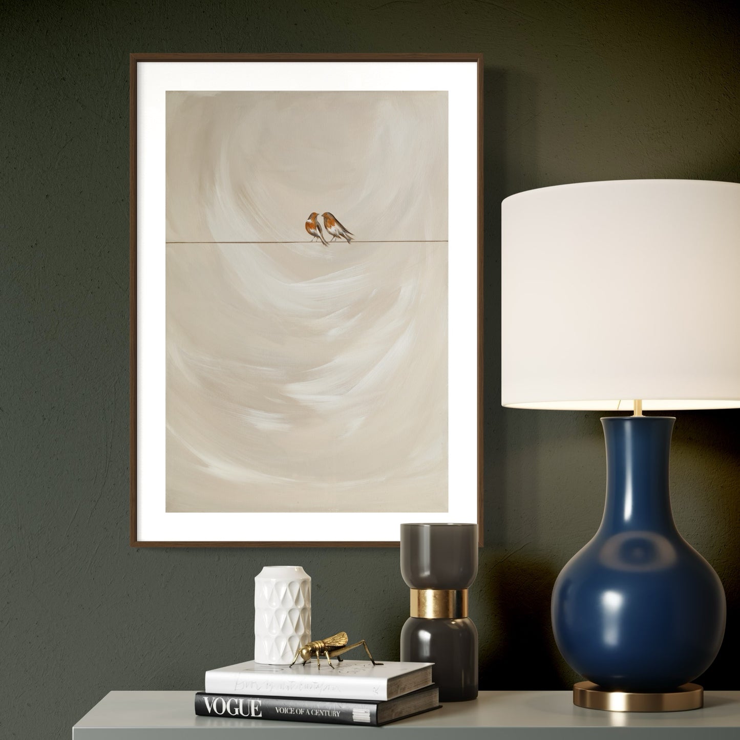 "Robins Appear" Fine Art Print