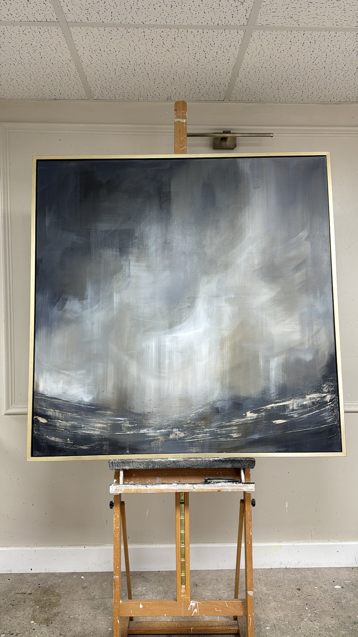 “The Soul of the Sea" Original Artwork On Canvas 100x100cm