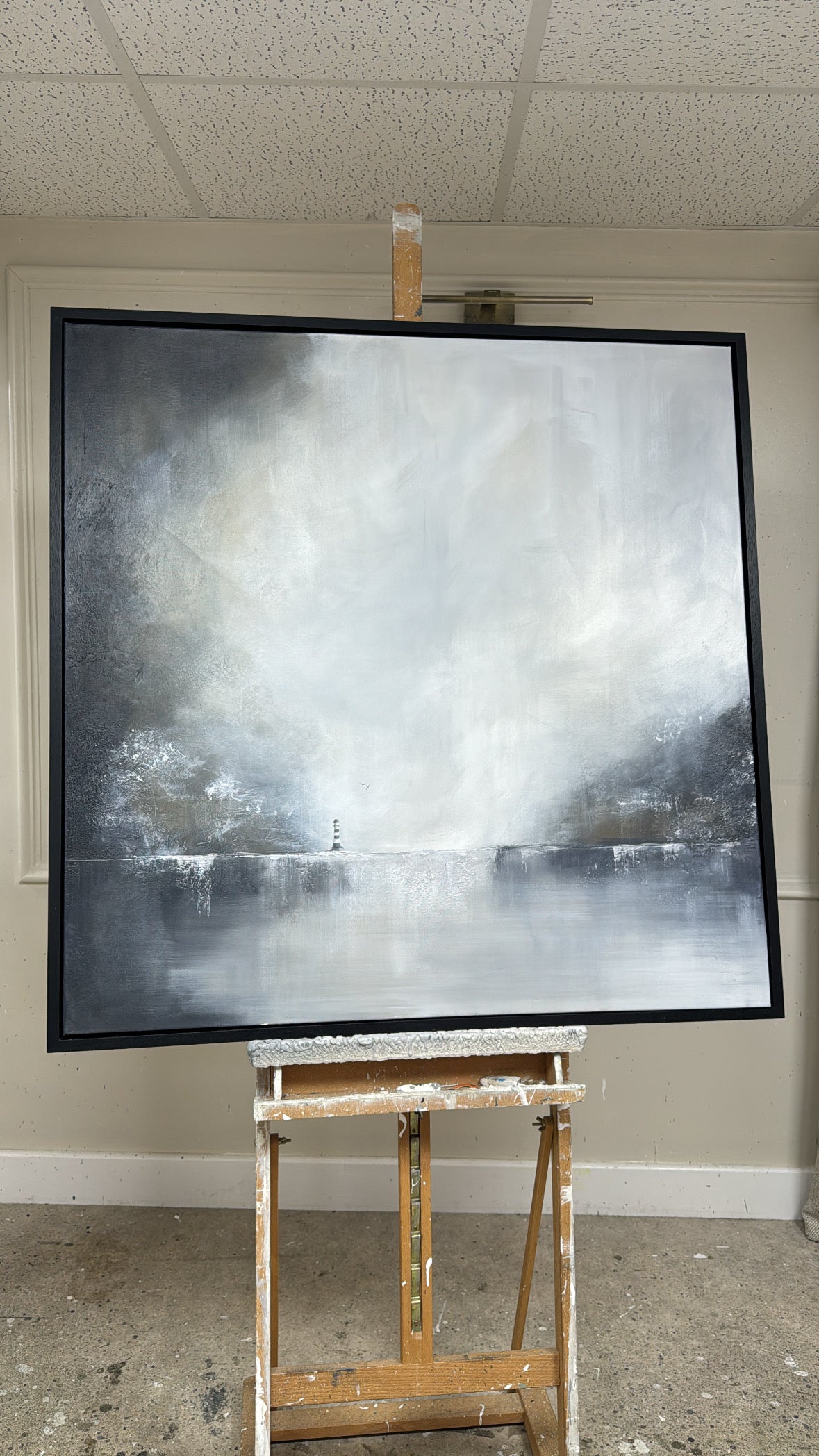 “Guiding Light" Original Artwork On Canvas 100x100cm