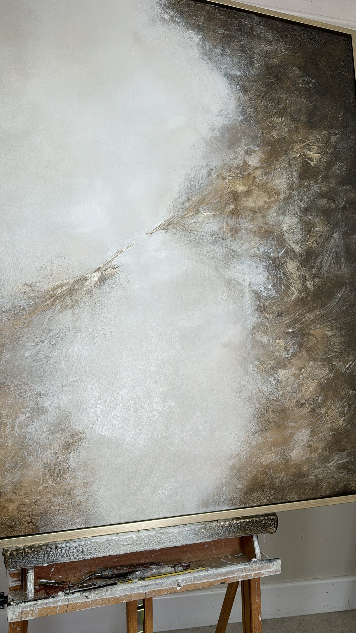 “Genesis - Nickel" Original Artwork On Canvas 100x100cm