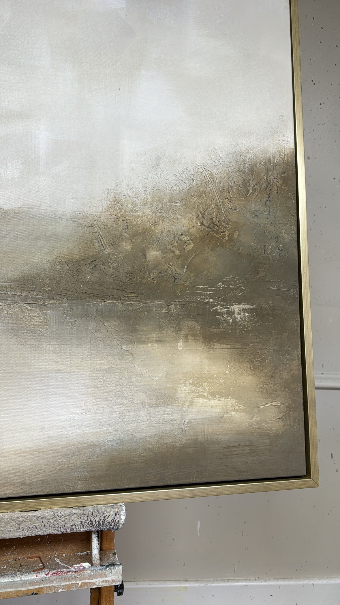 “The Quiet Between" Original Artwork On Canvas 100x100cm