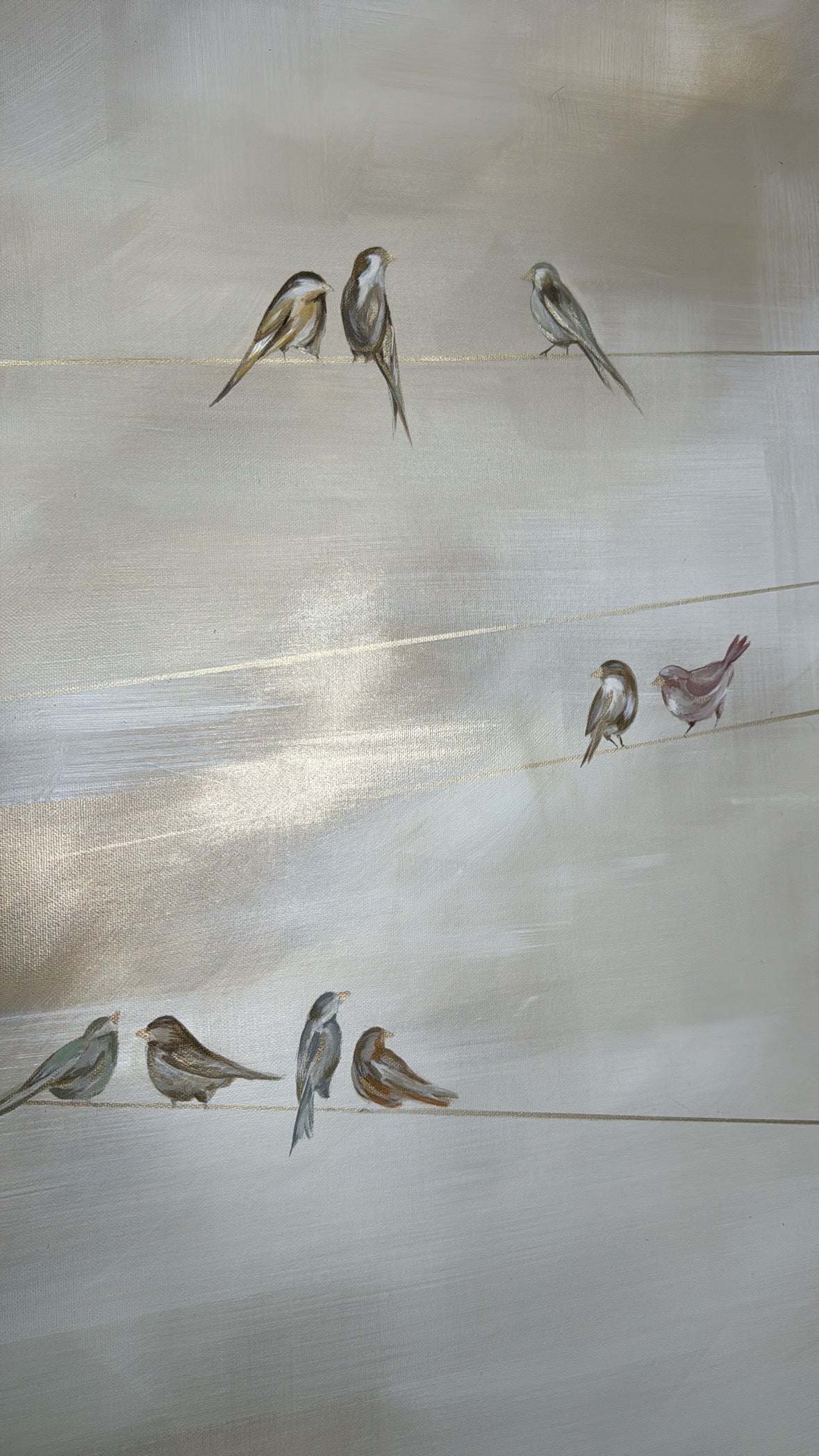 “Shared Skies" Original Artwork On Canvas 100x120cm