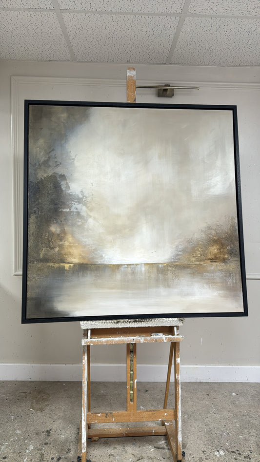 “Even In Darkness There Is Light" Original Artwork On Canvas 100x100cm