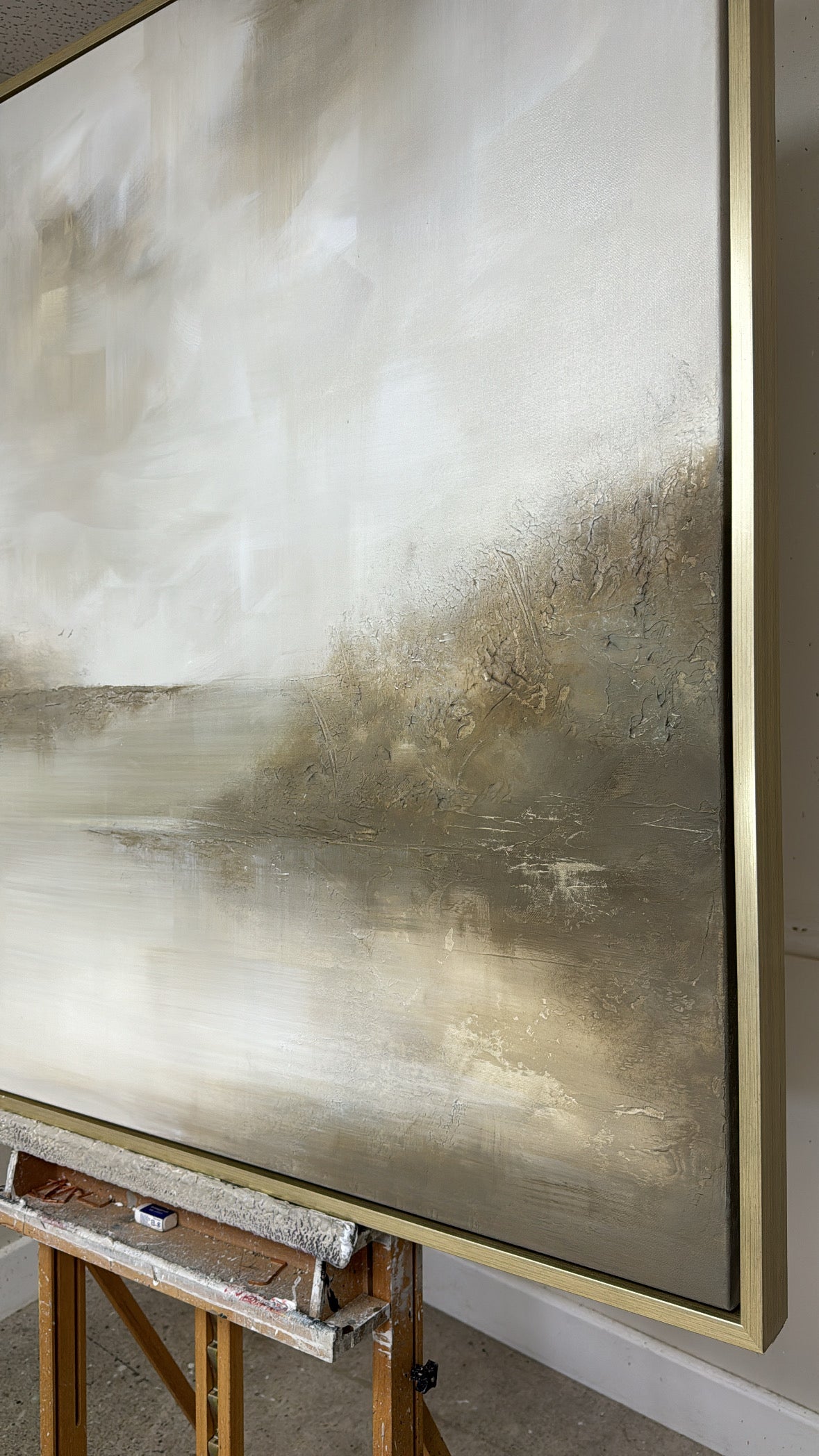 “The Quiet Between" Original Artwork On Canvas 100x100cm