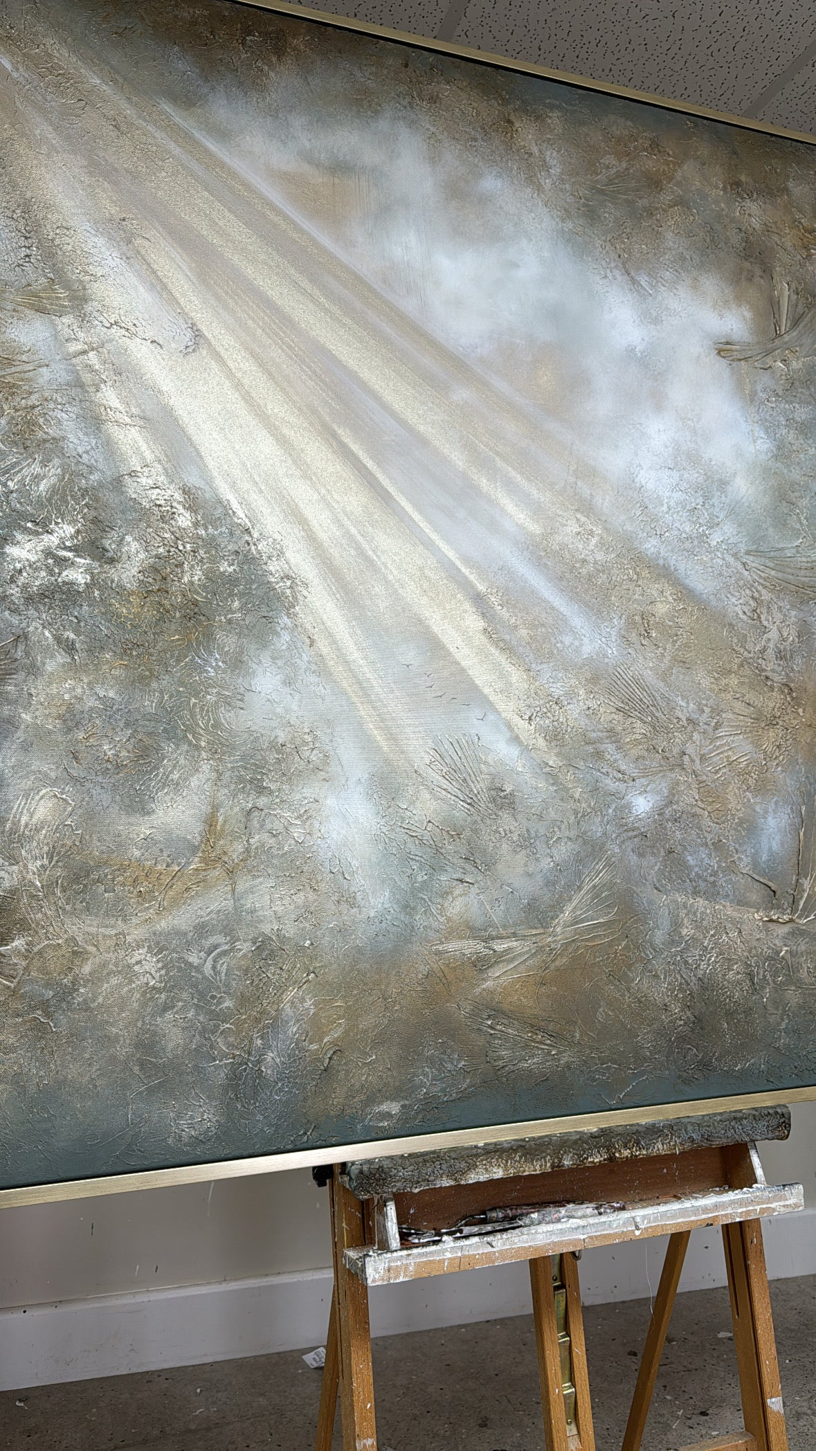 “Realm VII - The Ascent" Original Artwork On Canvas 120x150cm