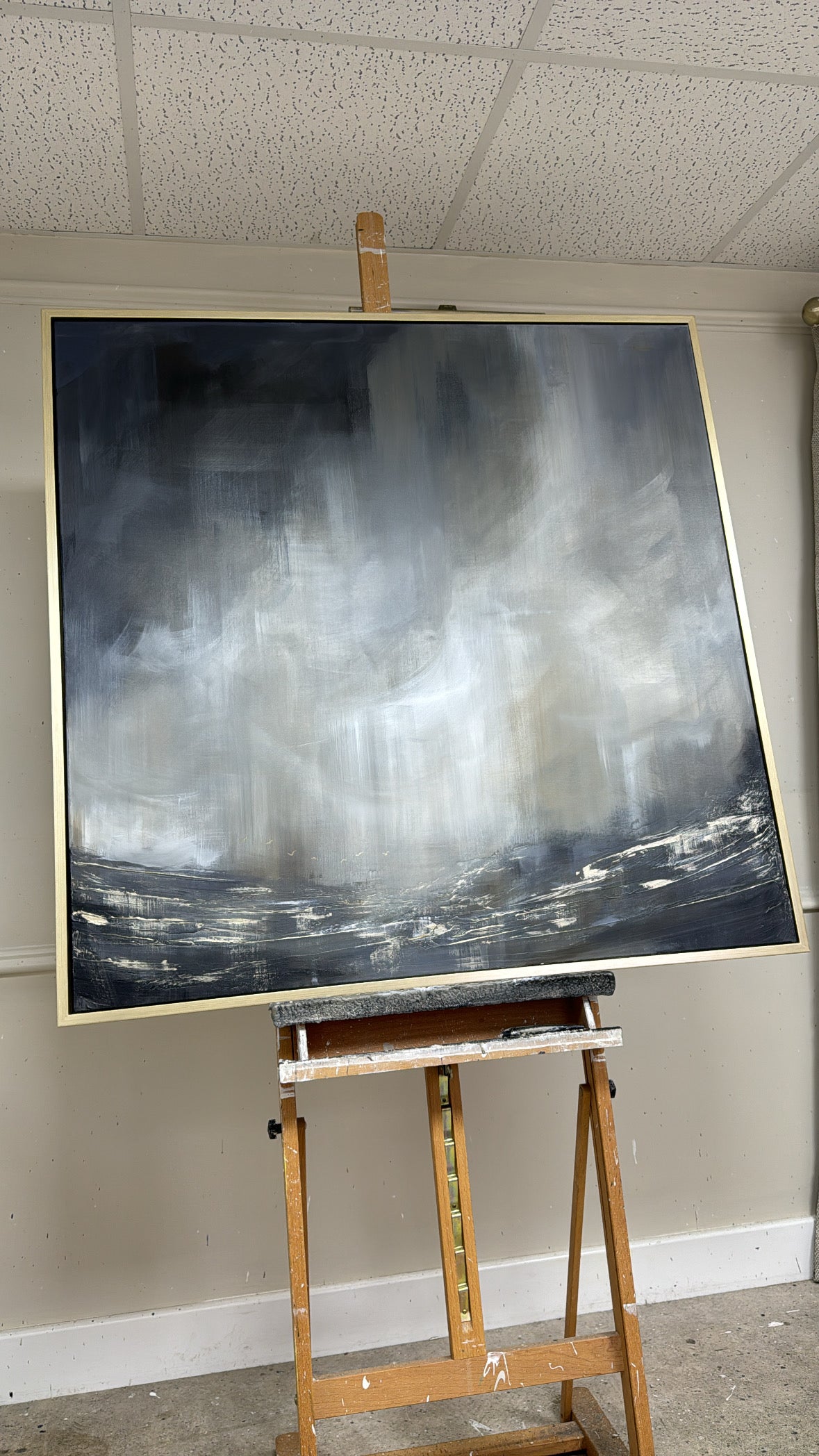 “The Soul of the Sea" Original Artwork On Canvas 100x100cm