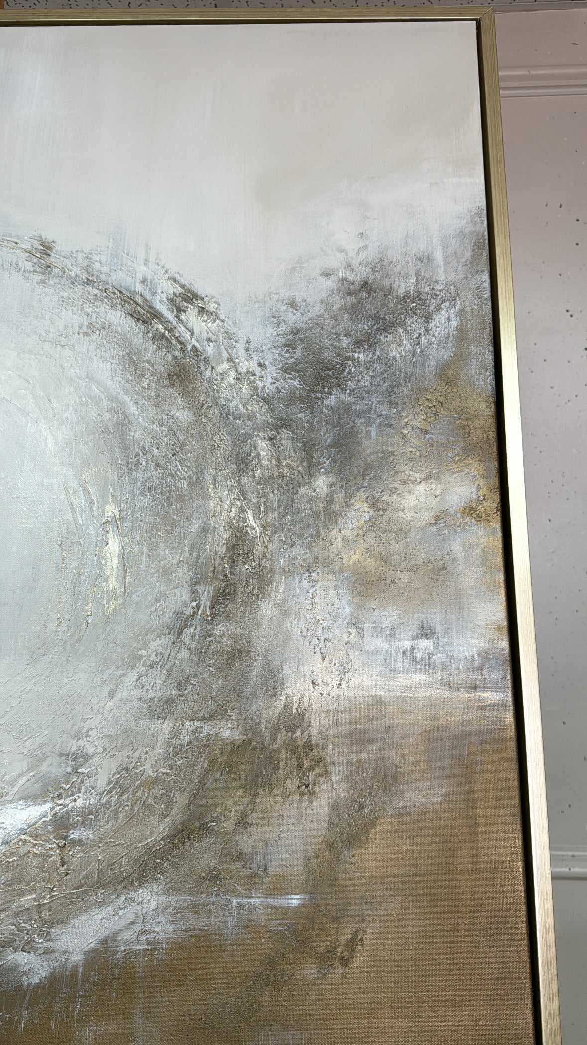 “What You Seek Is Seeking You " Original Artwork On Canvas 100x100cm