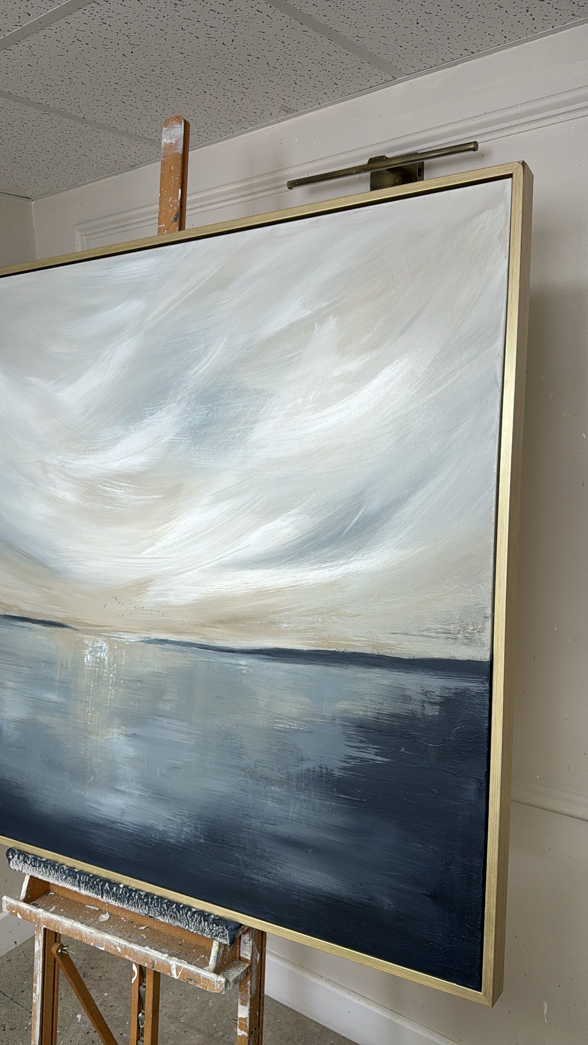'Love That Drowns Oceans' Original Artwork On Canvas - As Seen