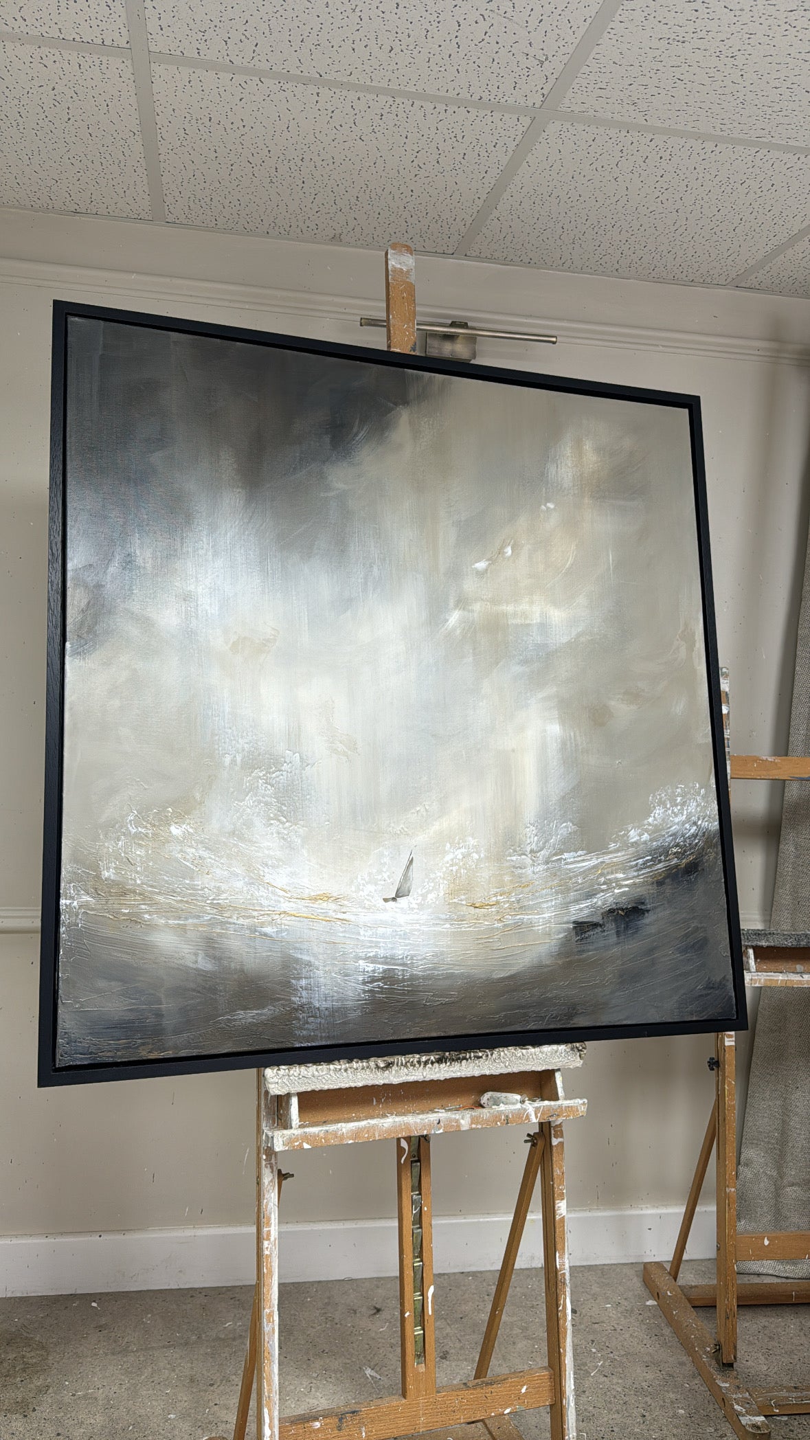 “Dance With The Waves ll" Original Artwork On Canvas 100x100cm