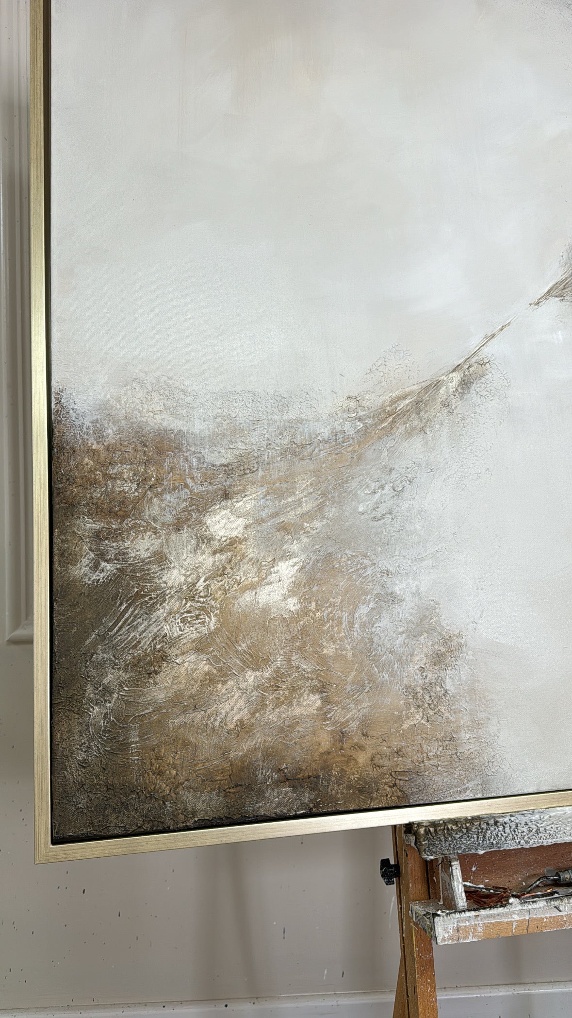 “Genesis - Nickel" Original Artwork On Canvas 100x100cm