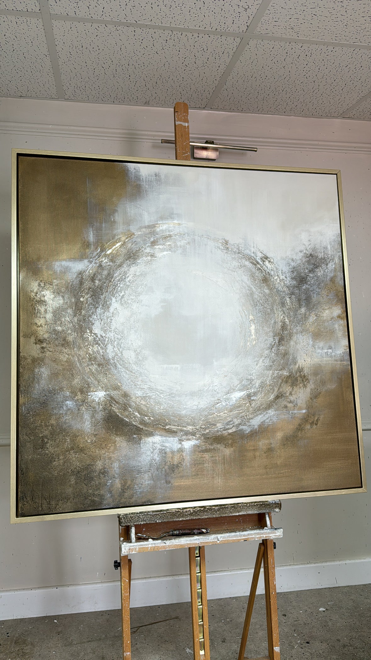 “What You Seek Is Seeking You " Original Artwork On Canvas 100x100cm