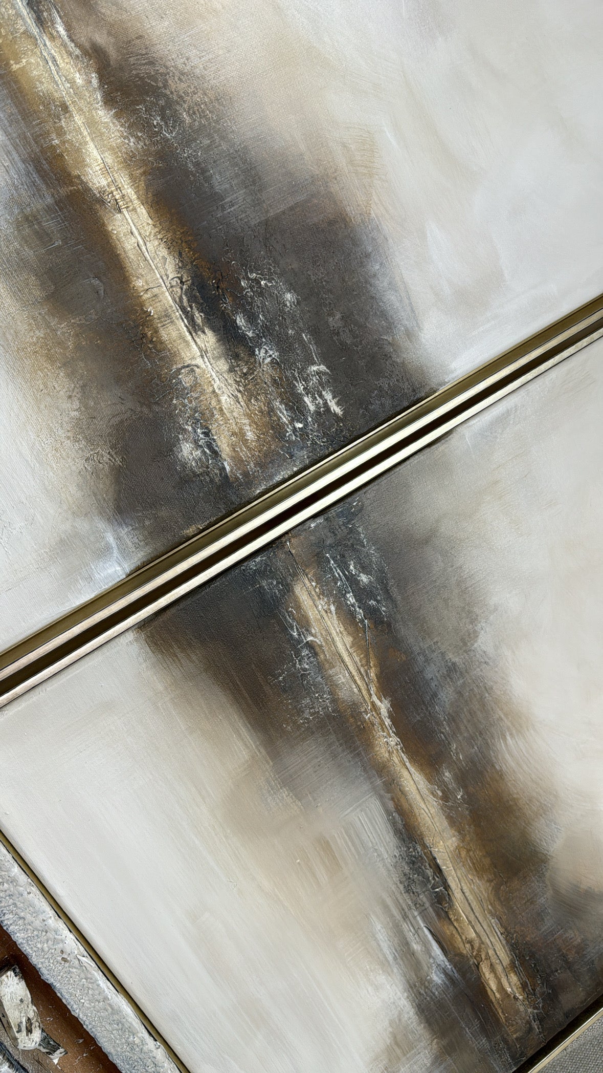 "Biscotti - The Triptych" Original Artwork On Canvas 91x61cm per piece