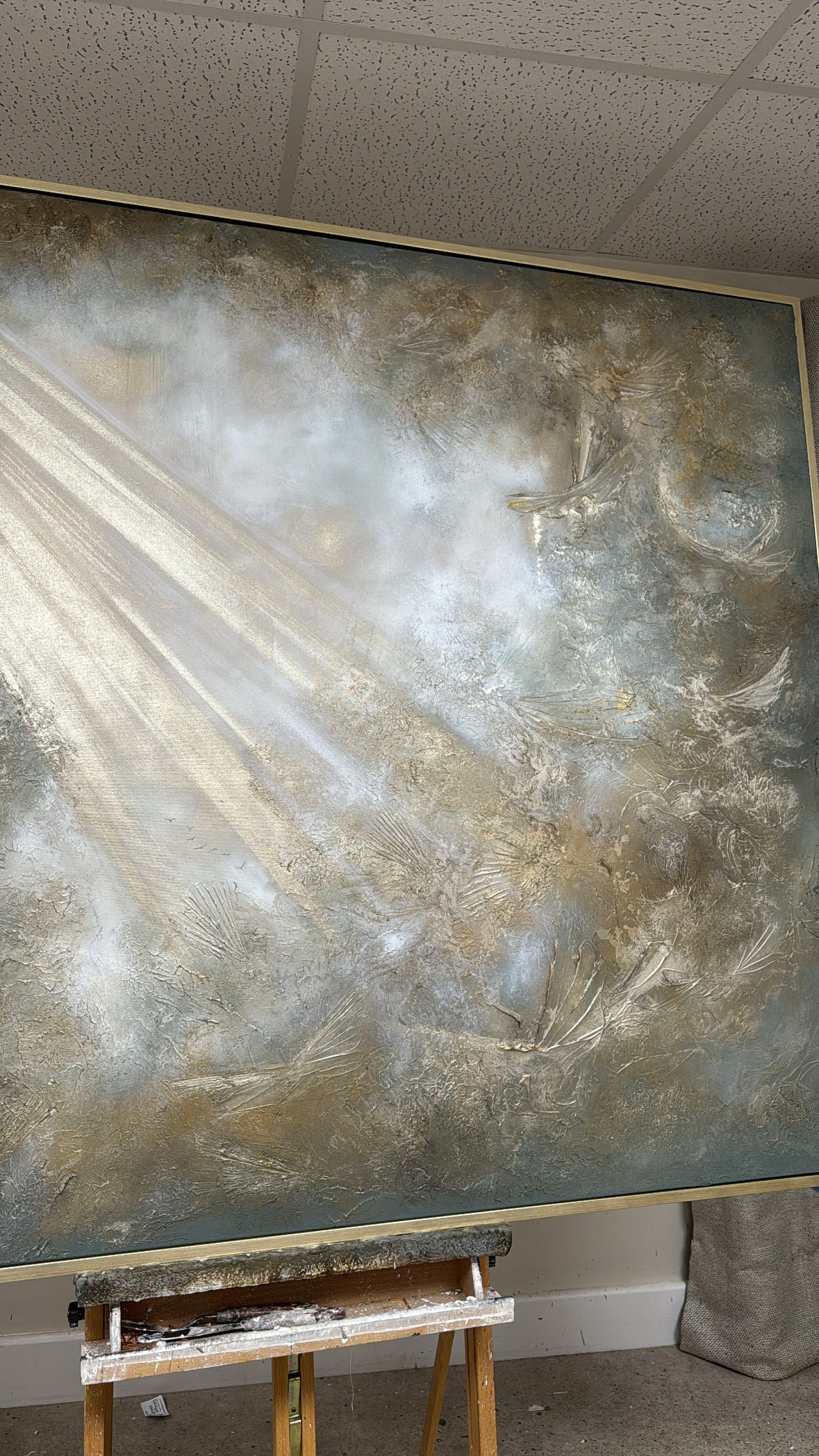 “Realm VII - The Ascent" Original Artwork On Canvas 120x150cm