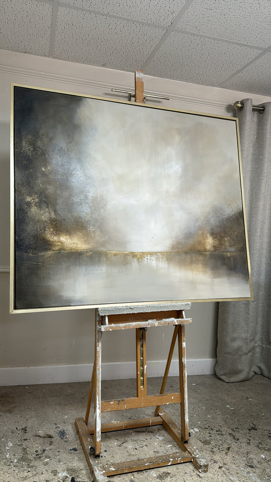 “Even In Darkness There Is Light ll" Original Artwork On Canvas 100x120cm