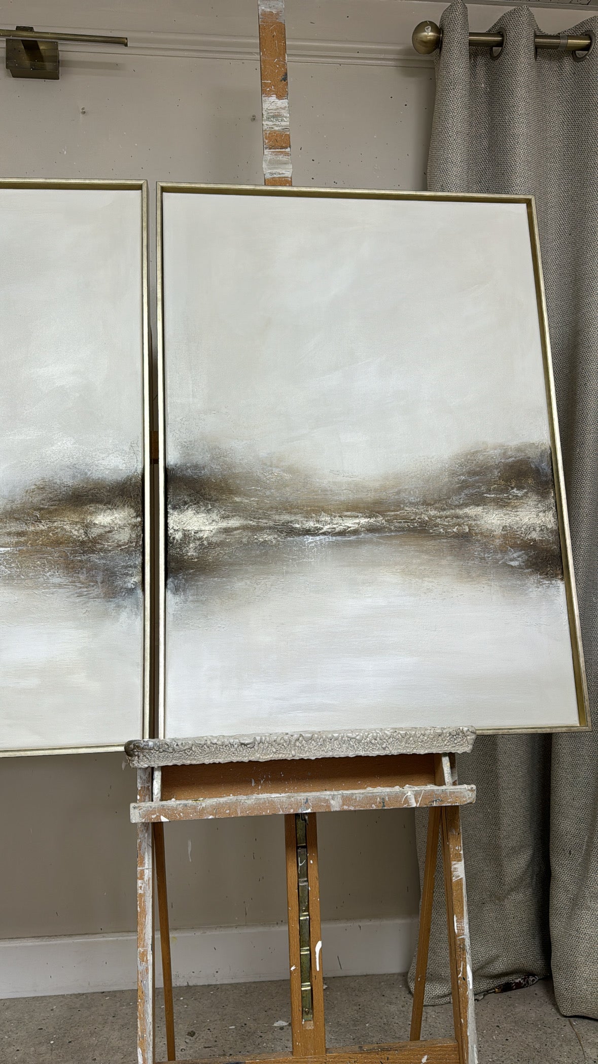 "Mapel - The Triptych" Original Artwork On Canvas 60x84cm per piece