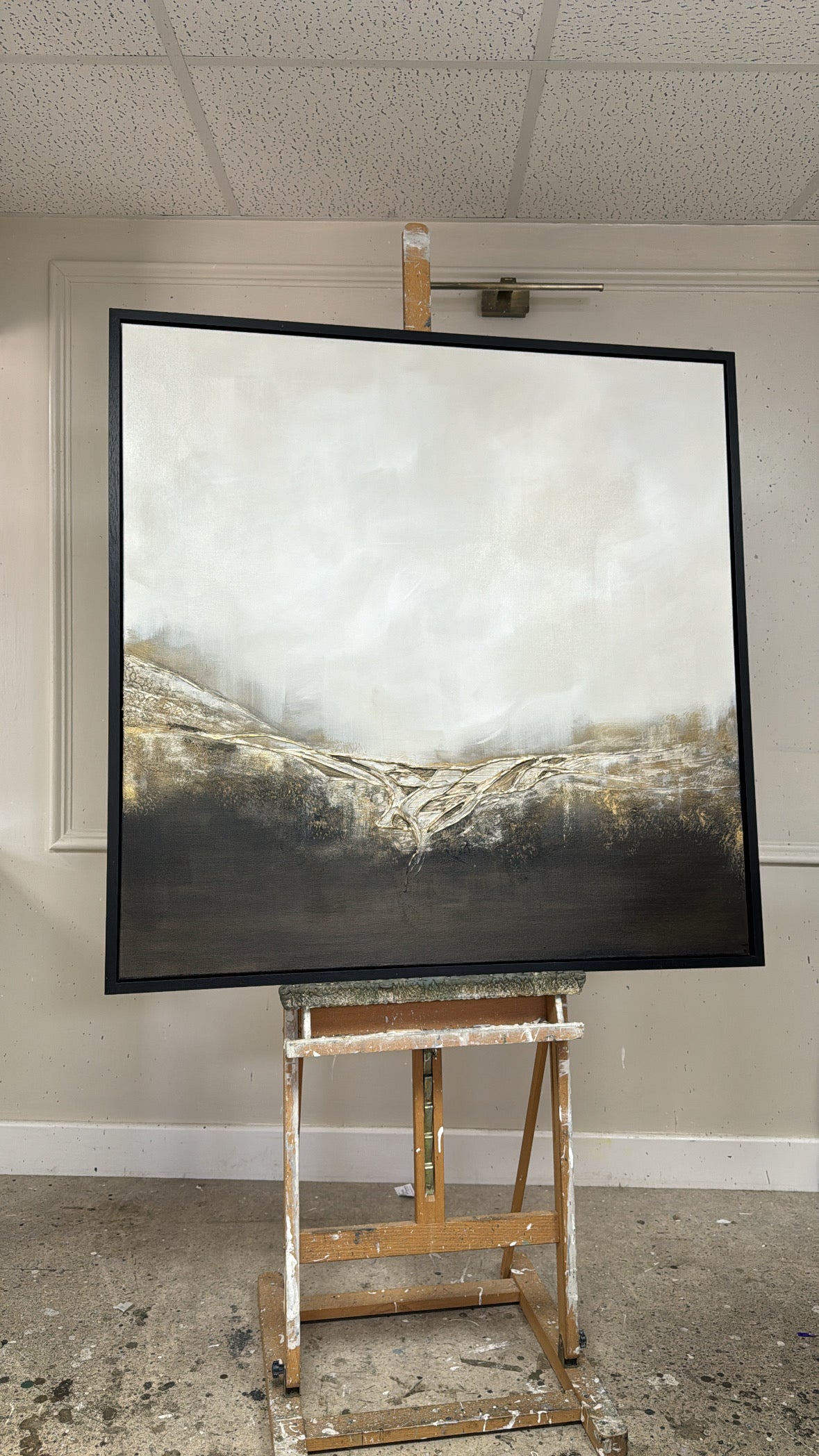 “Realm V - The Gate" Original Artwork On Canvas 100x100cm