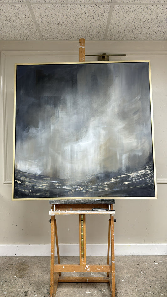 “The Soul of the Sea" Original Artwork On Canvas 100x100cm