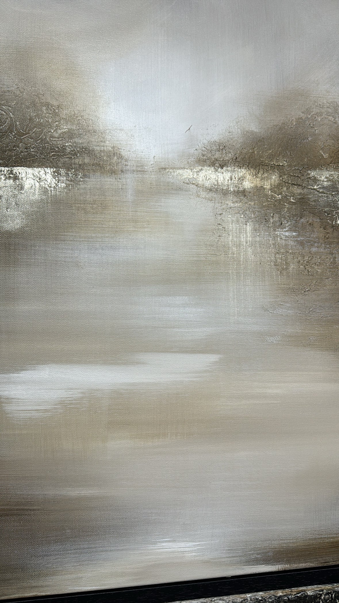 “The Riven Line" Original Artwork On Canvas 100x100cm