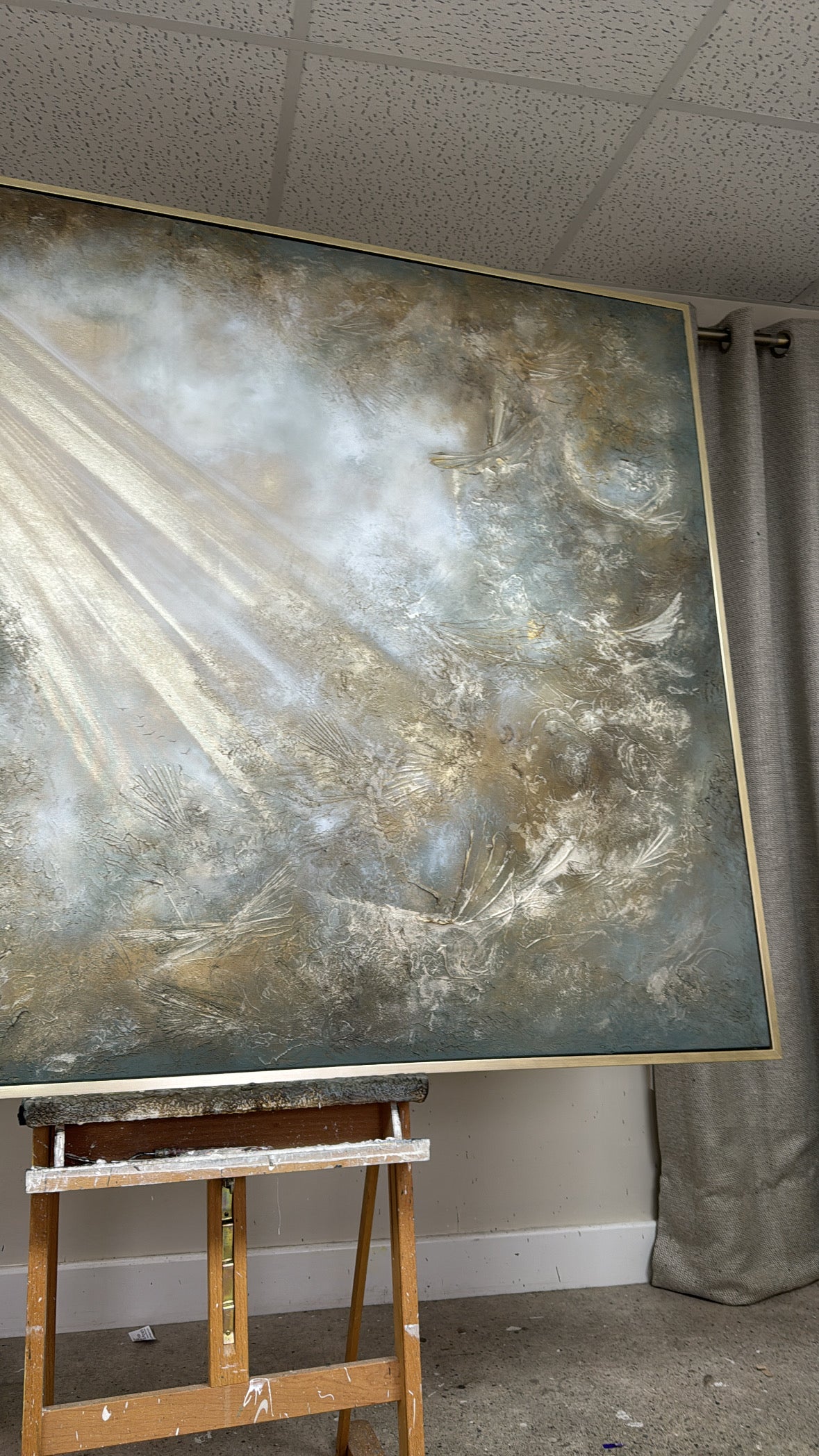 “Realm VII - The Ascent" Original Artwork On Canvas 120x150cm