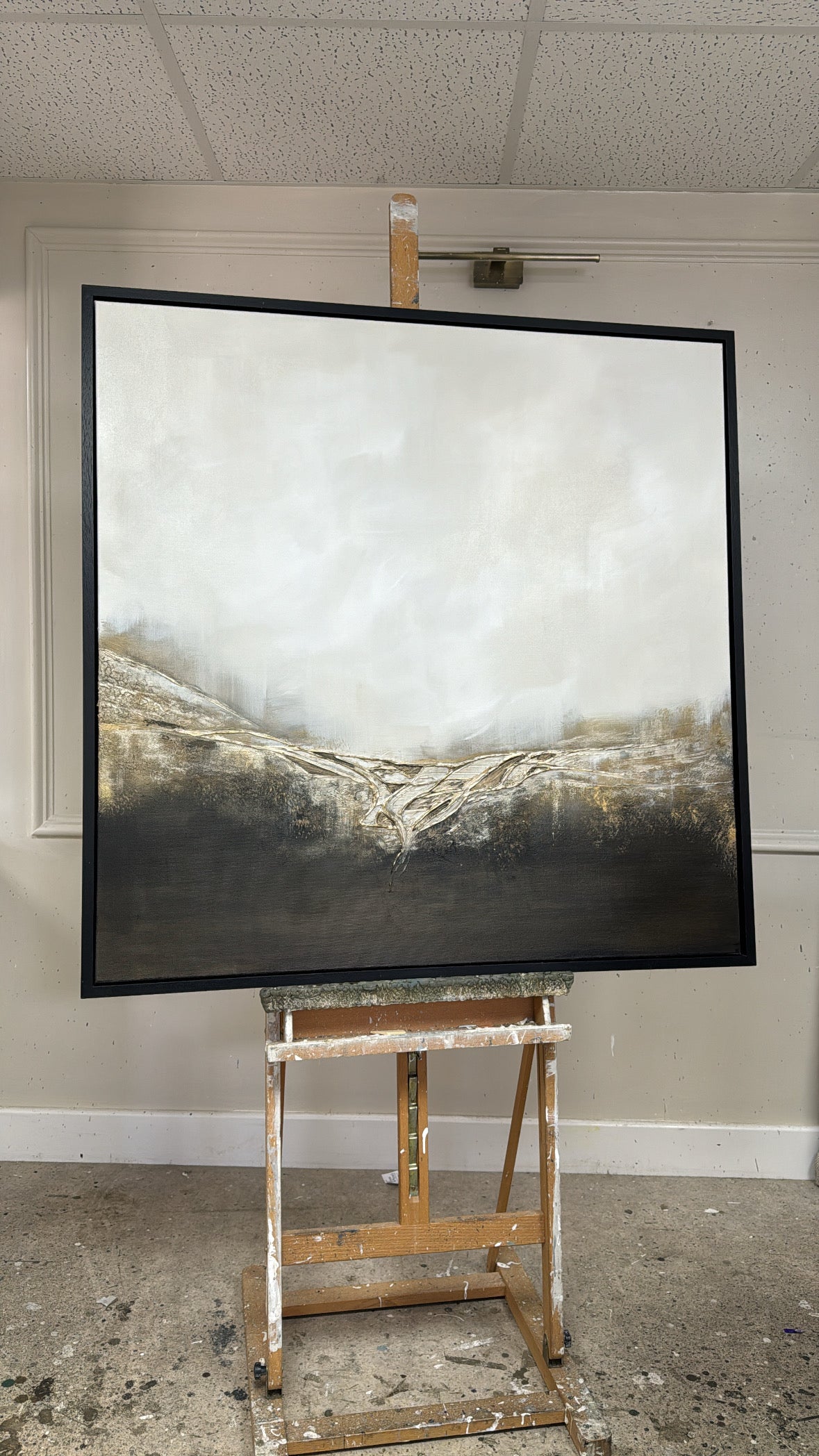 “Realm V - The Gate" Original Artwork On Canvas 100x100cm