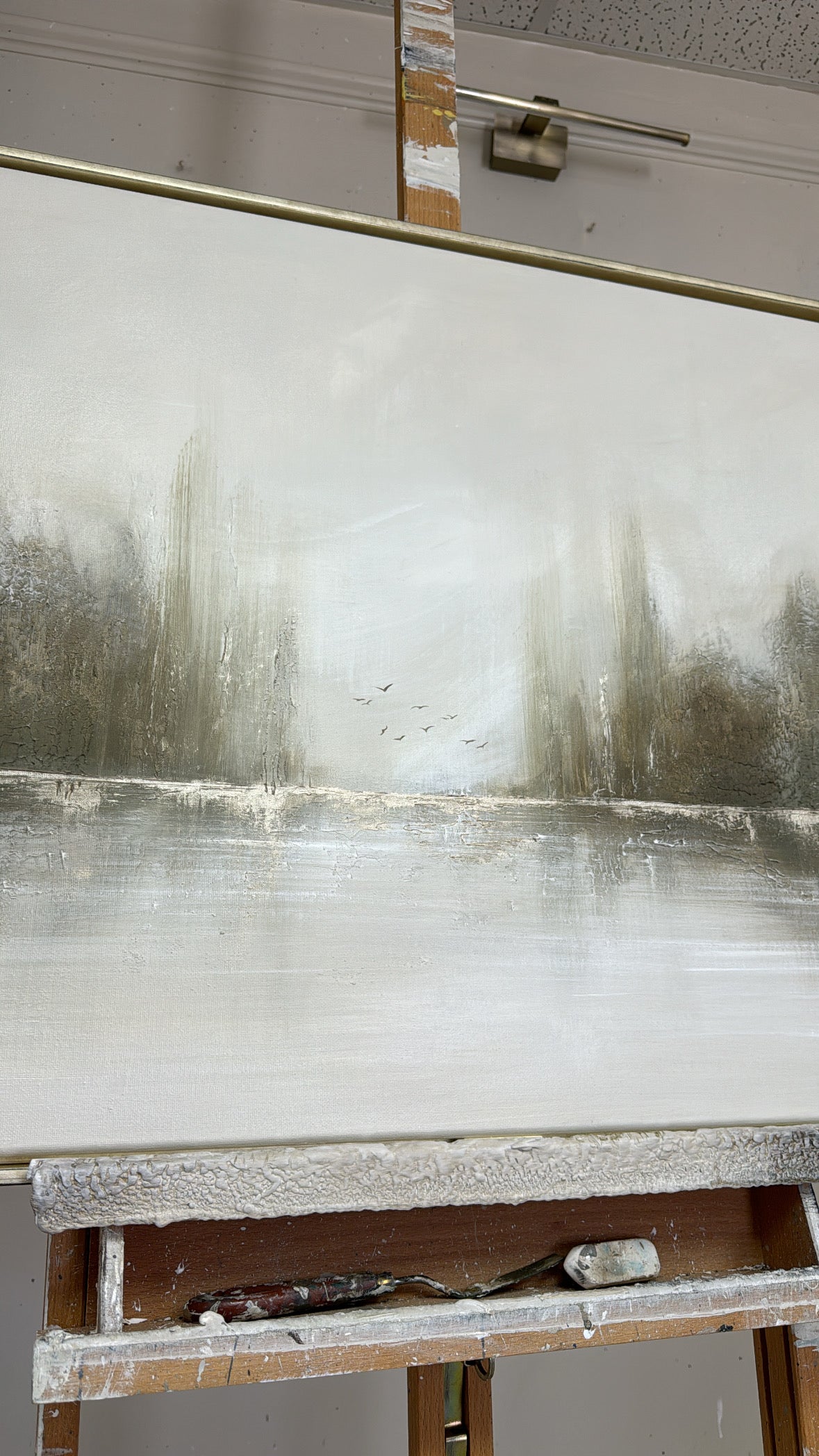 “Where the Crawdads Sing” (The Gulls ll)- Original Artwork On Canvas - 60x84cm