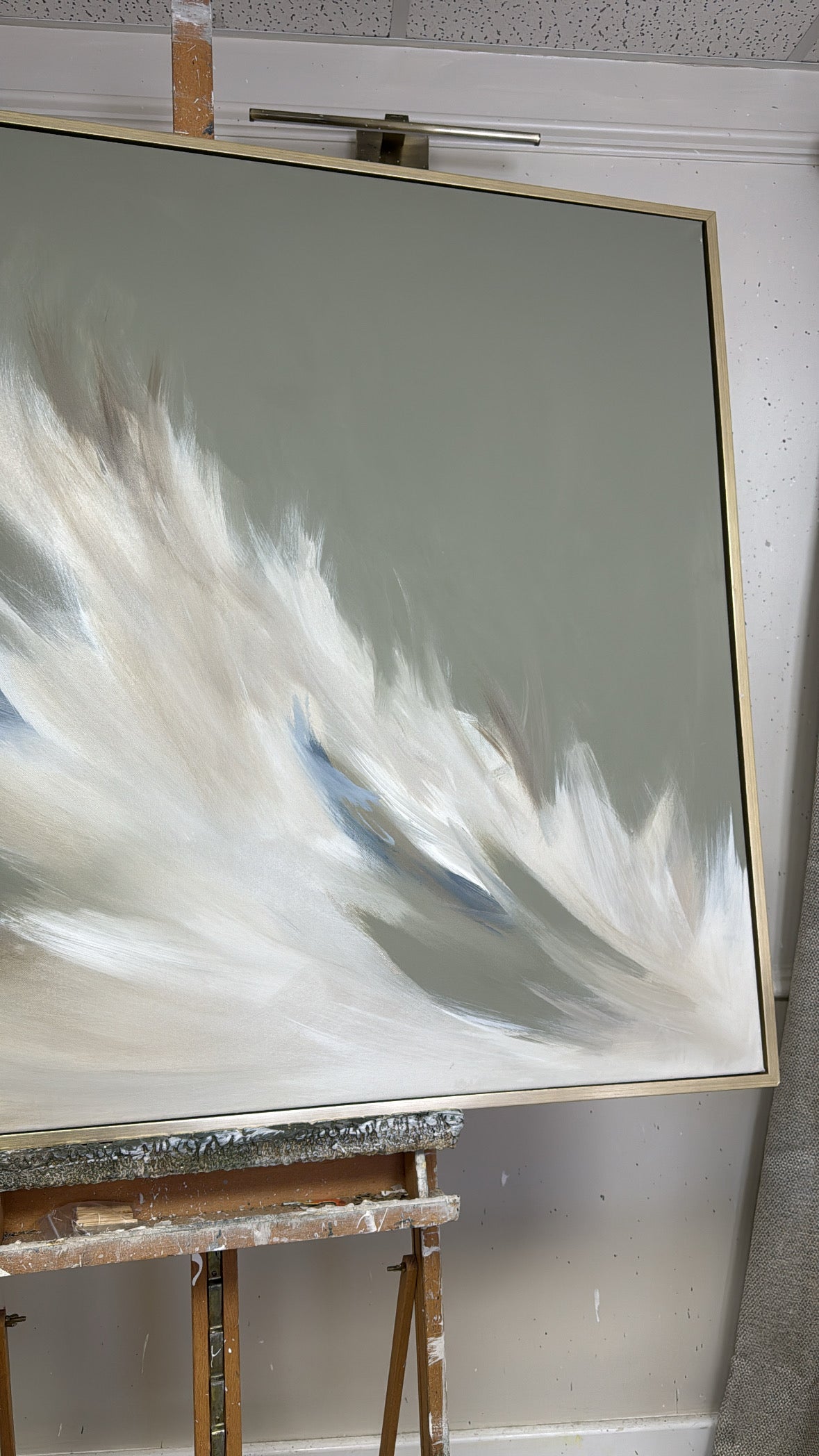 "Pistachio ll" Original artwork on canvas 100x120cm