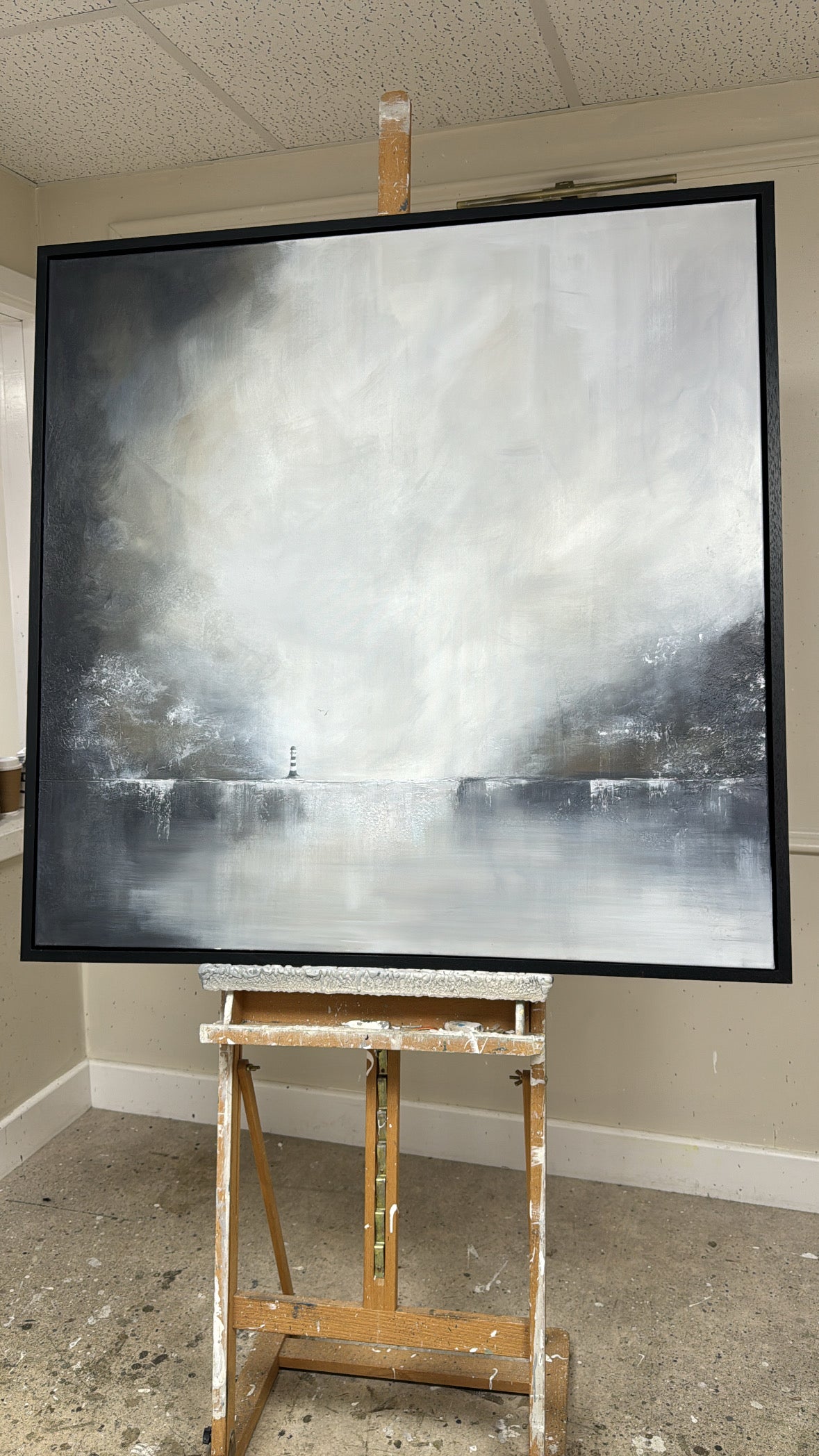 “Guiding Light" Original Artwork On Canvas 100x100cm
