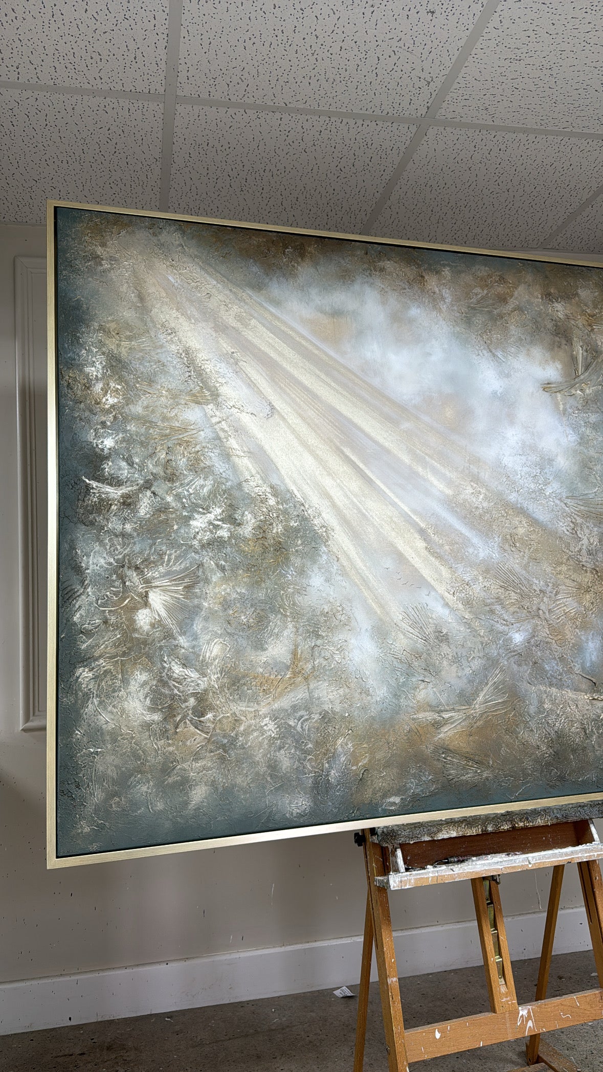 “Realm VII - The Ascent" Original Artwork On Canvas 120x150cm