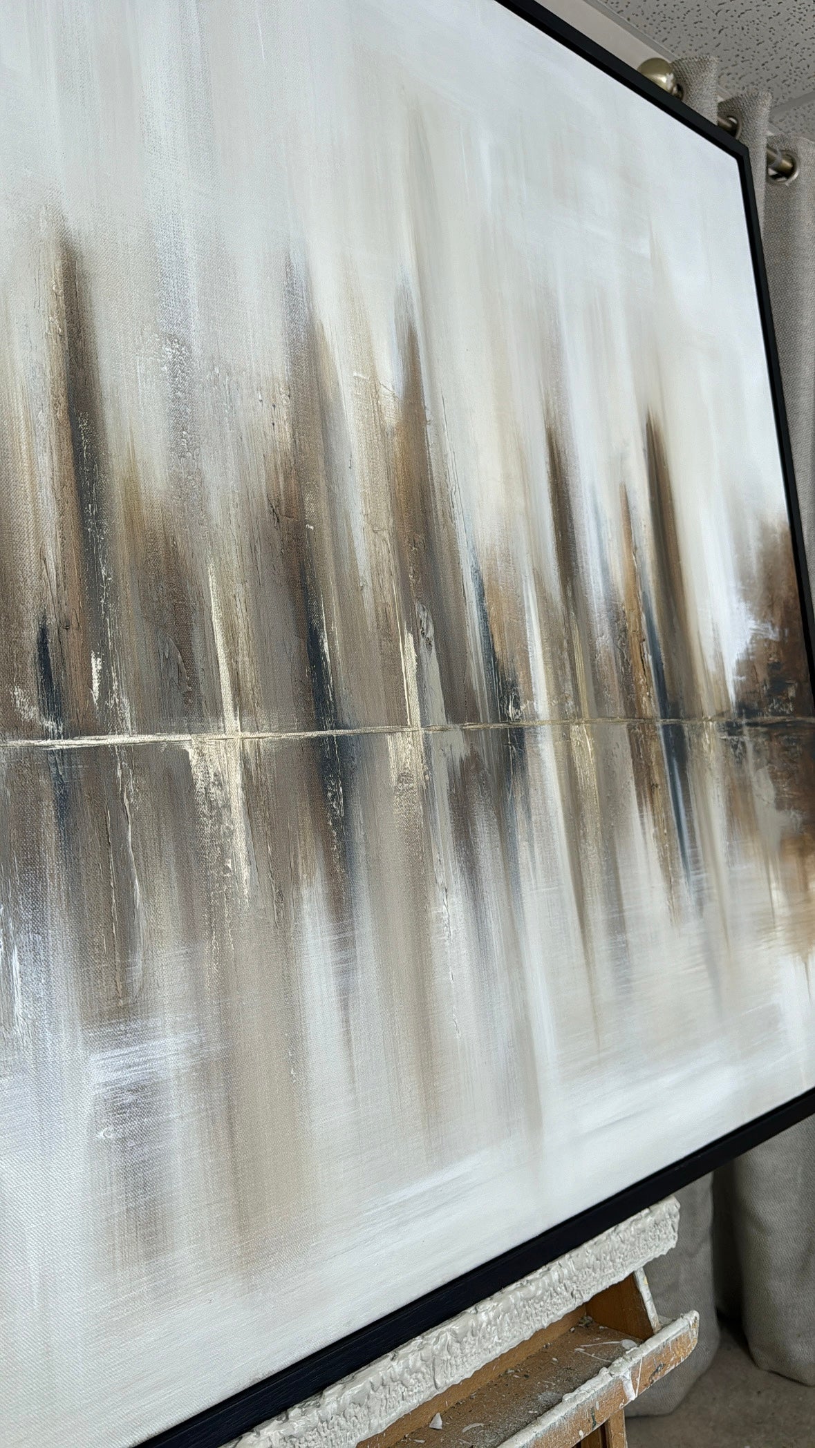 'Down Town' Original Artwork On Canvas - As Seen