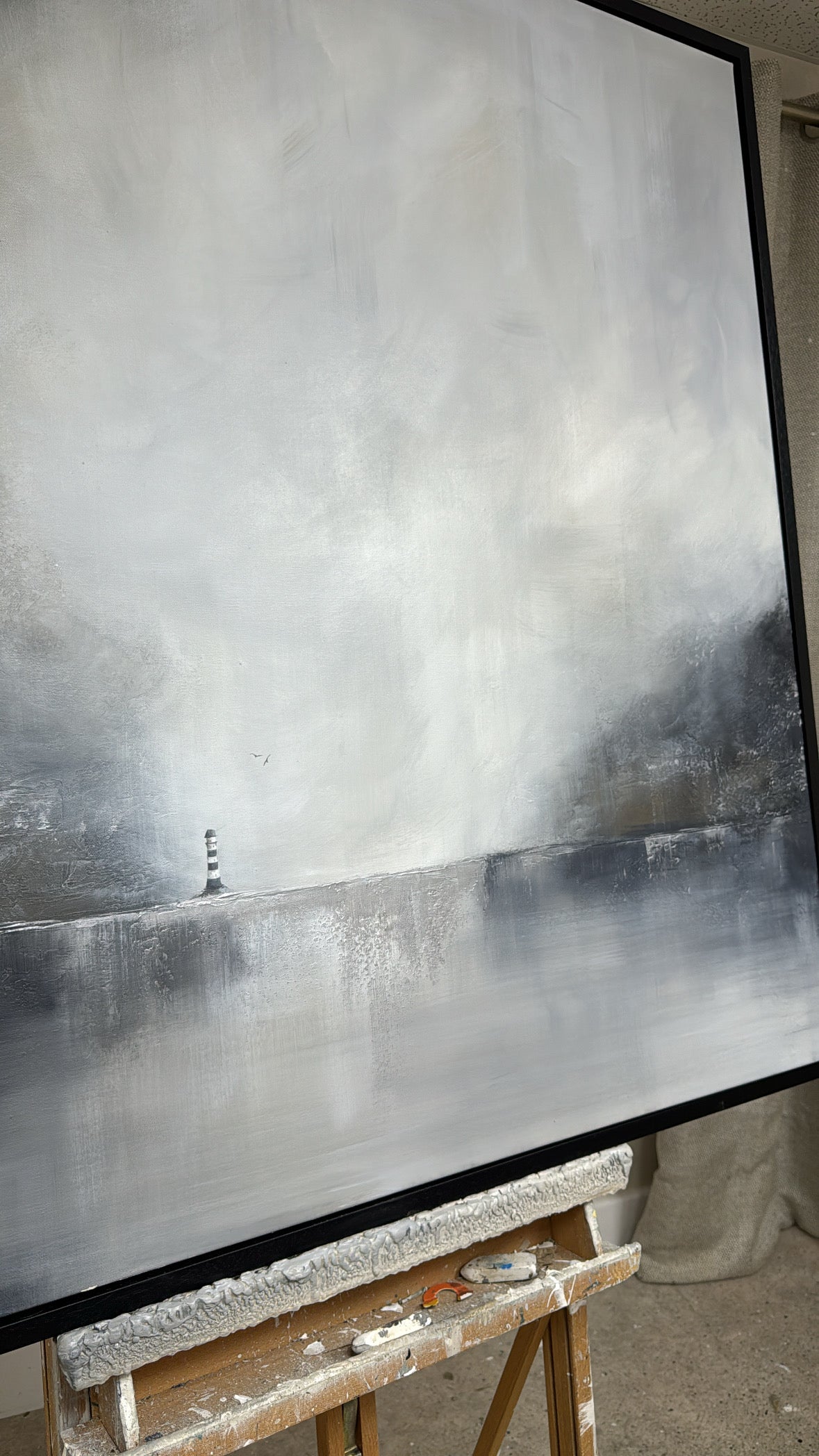 “Guiding Light" Original Artwork On Canvas 100x100cm