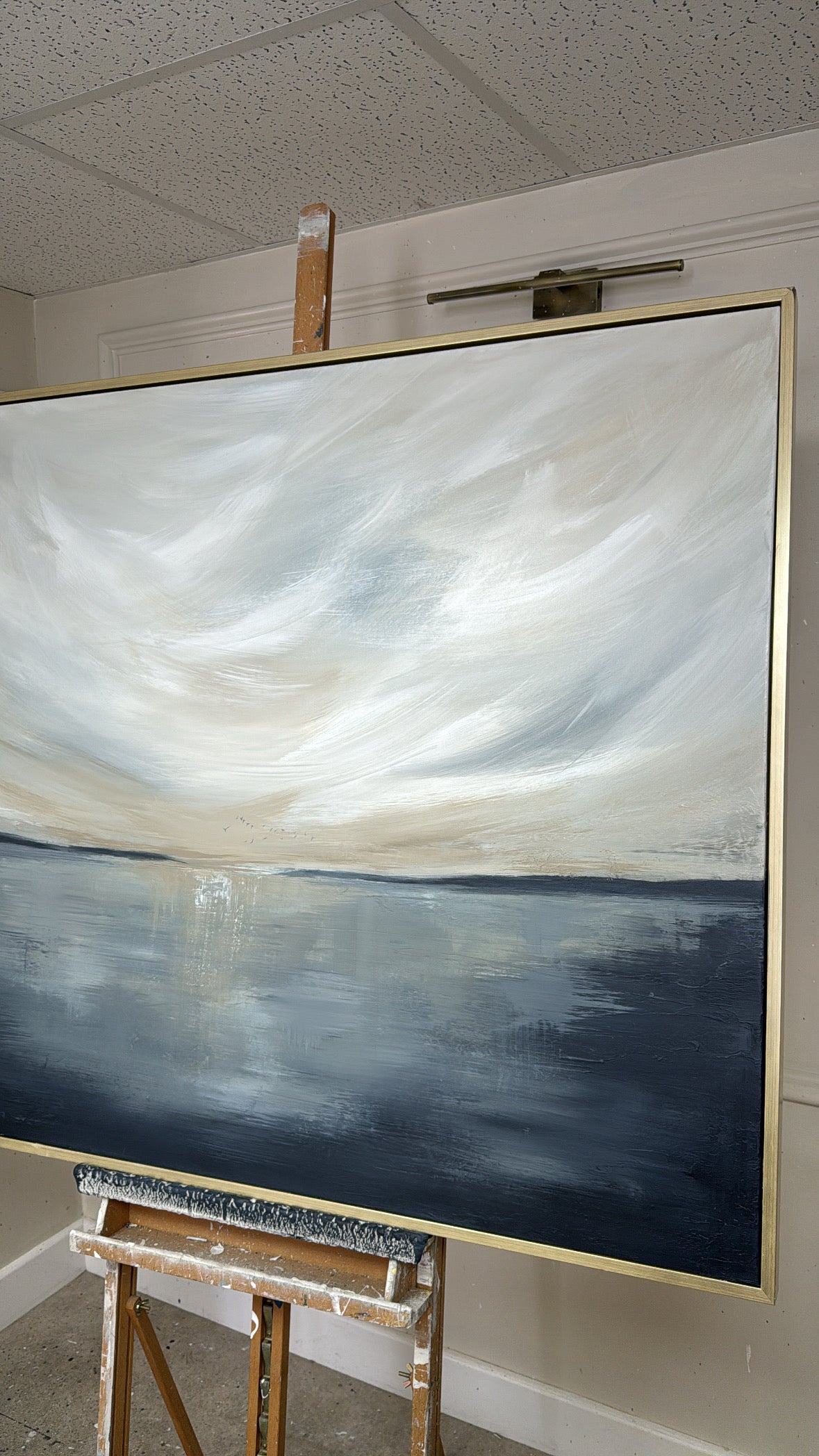 'Love That Drowns Oceans' Original Artwork On Canvas - As Seen