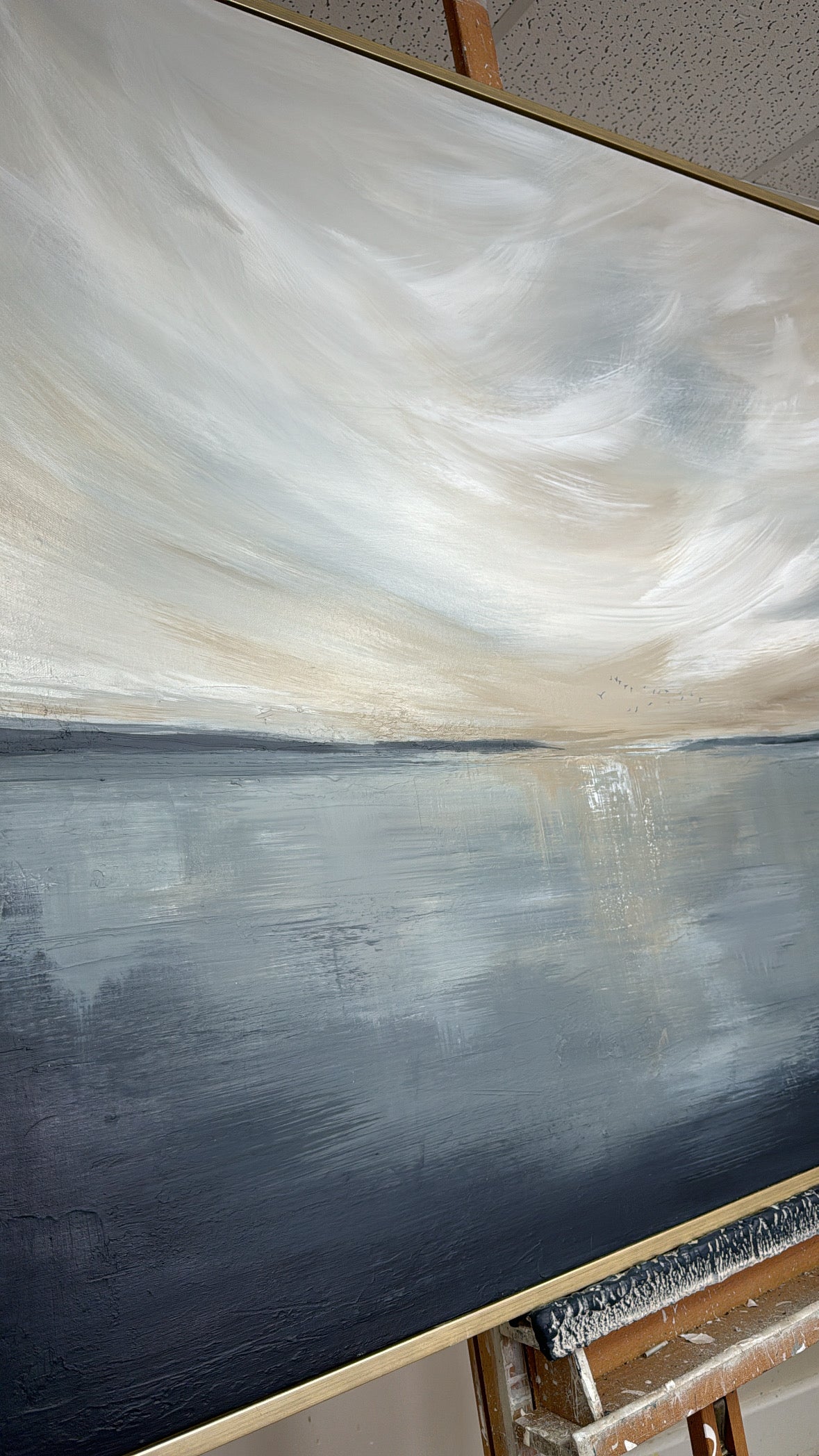 'Love That Drowns Oceans' Original Artwork On Canvas - As Seen