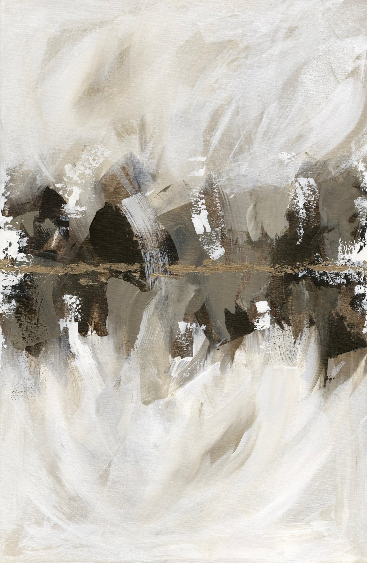 Collection : Earth Stone | Piece Name : Amber III | Surface : Fine Art Print