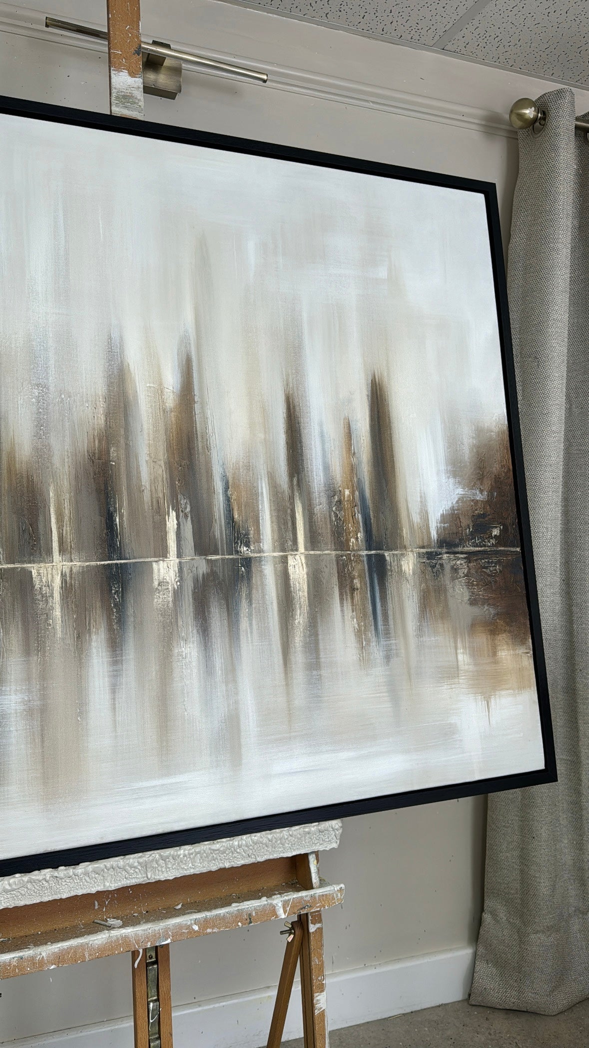 'Down Town' Original Artwork On Canvas - As Seen