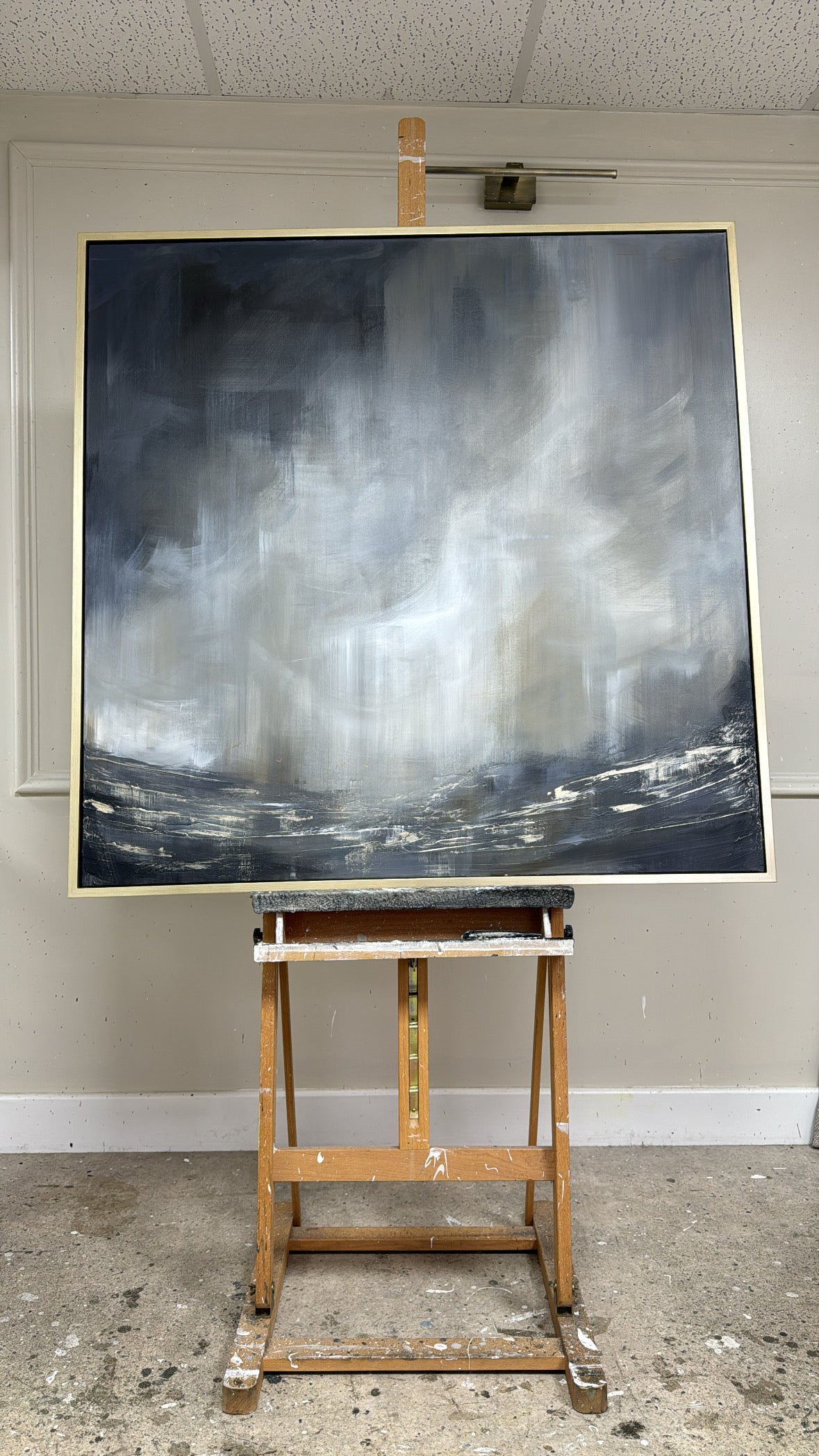 “The Soul of the Sea" Original Artwork On Canvas 100x100cm