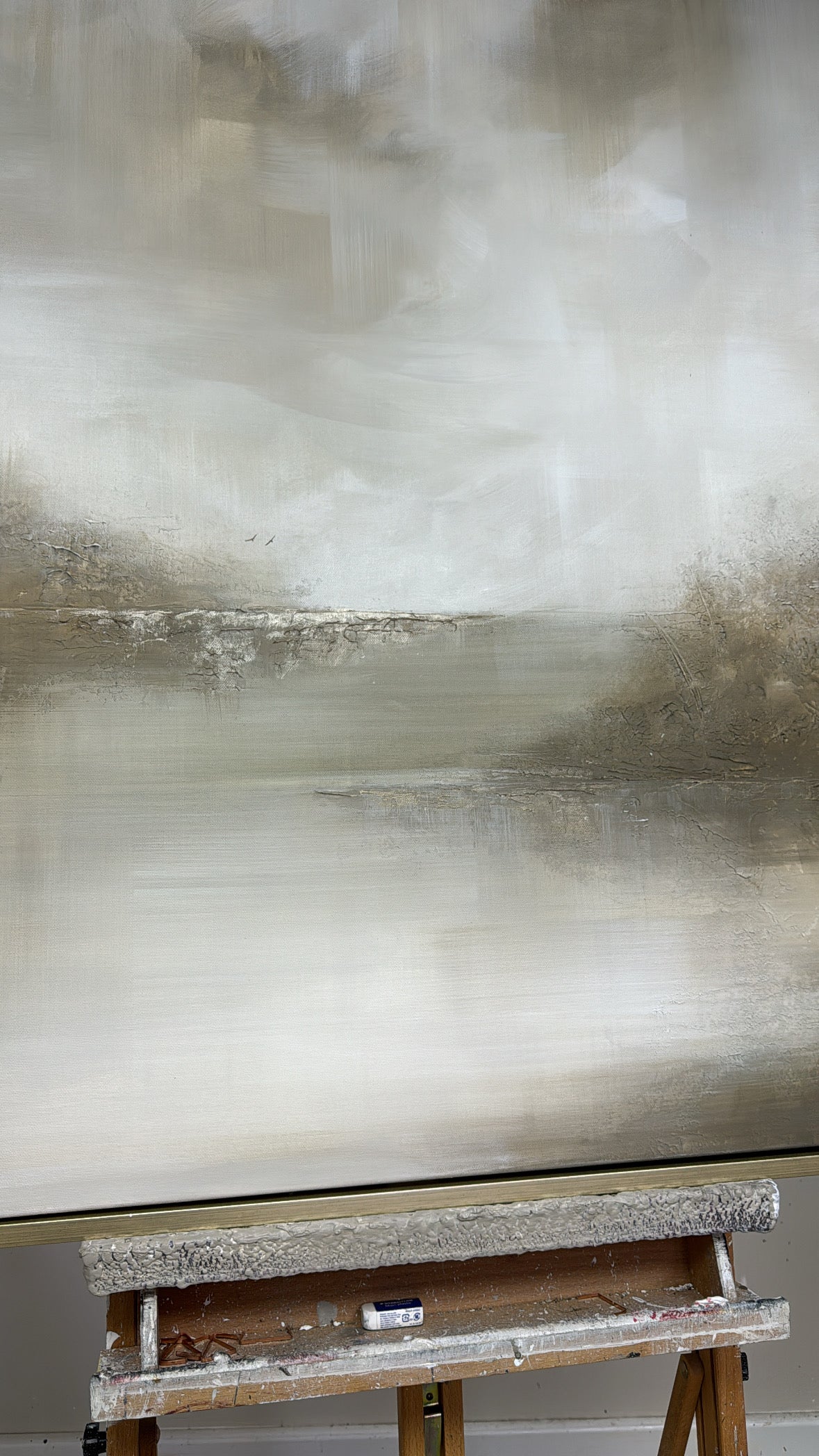 “The Quiet Between" Original Artwork On Canvas 100x100cm