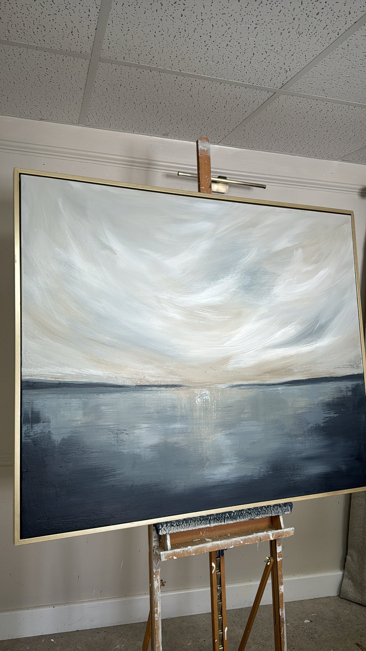 'Love That Drowns Oceans' Original Artwork On Canvas - As Seen