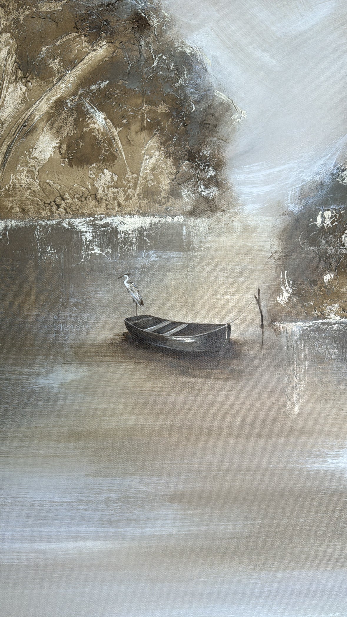 "Patience Is a Virtue" Original Artwork On Canvas 100x120cm