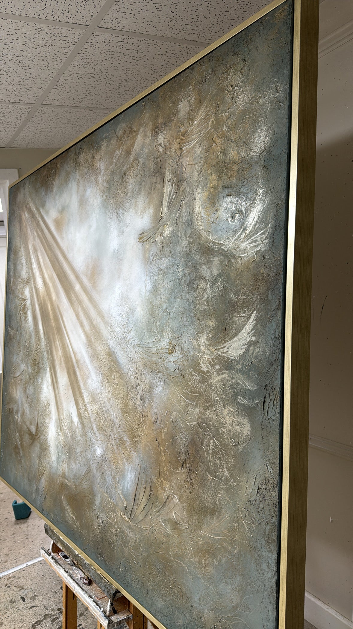 “Realm VII - The Ascent" Original Artwork On Canvas 120x150cm