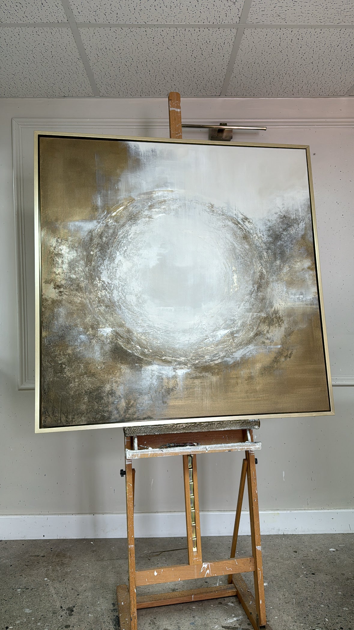 “What You Seek Is Seeking You " Original Artwork On Canvas 100x100cm